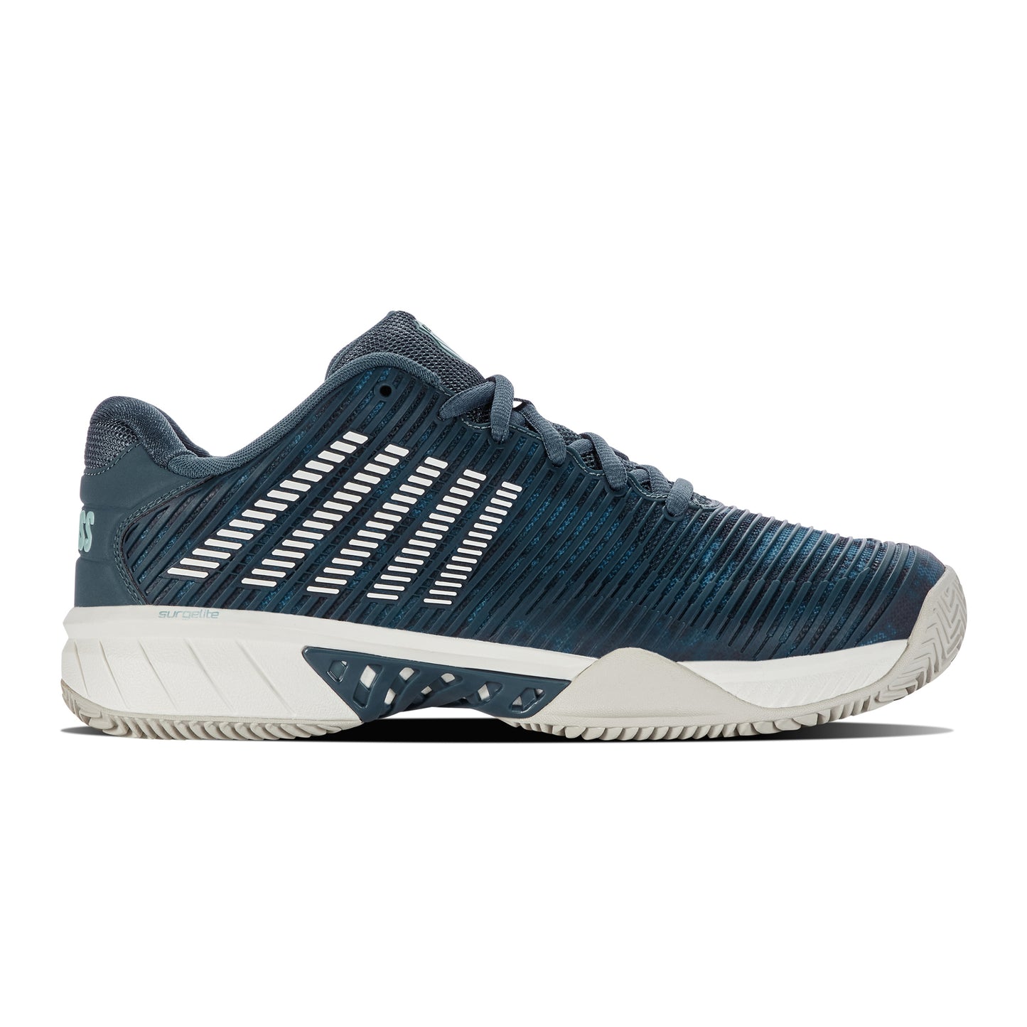 K-Swiss Hypercourt Express 2 Obuv Na Antuku Muži-Petrolejová ,Světle Šedá