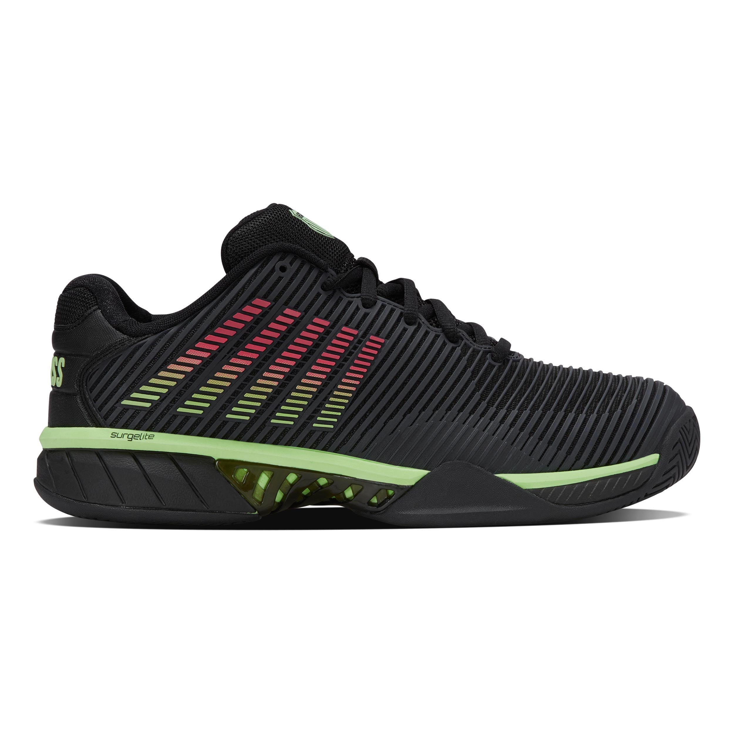 K-Swiss Hypercourt Express 2 Obuv Na Všechny Povrchy Muži-Černá,Neonově Zelená