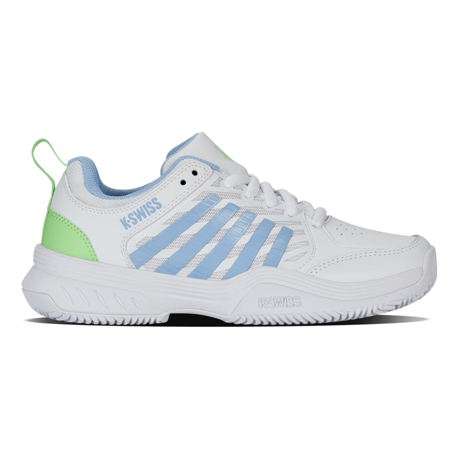 K-Swiss Court Express 2 Obuv na antuku Dámy - bílá, světle modrá