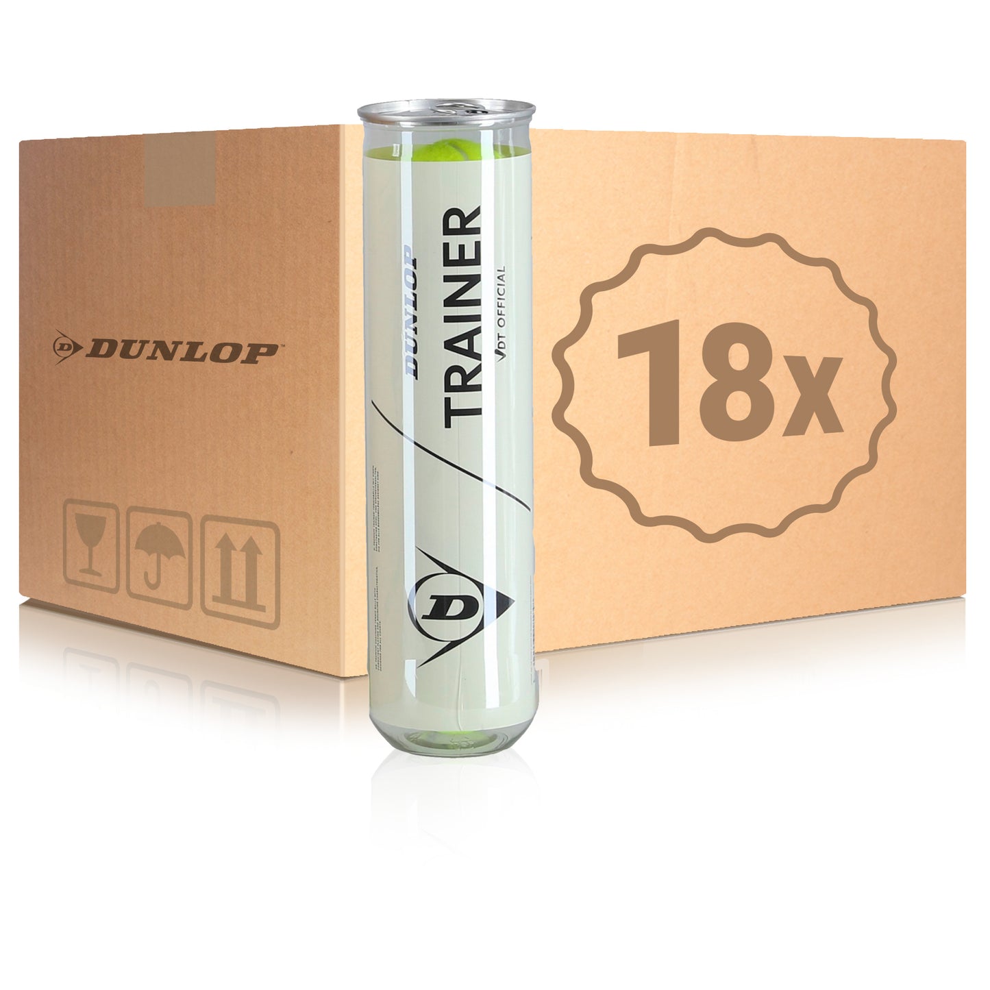 Dunlop 18 x 4ks v dóze Dunlop Trainer VDT