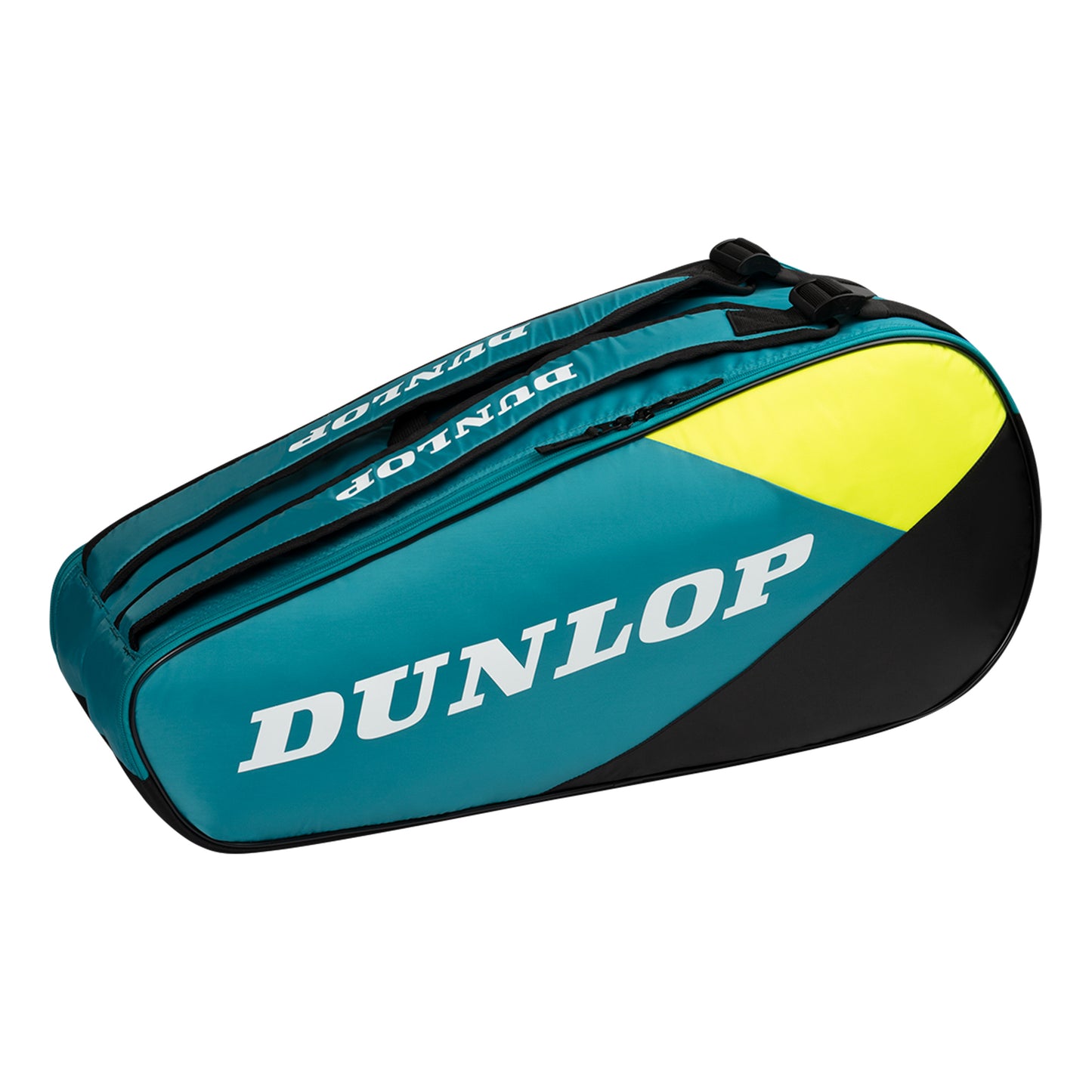 Dunlop SX Club Taška Na Raketu 6ks-Černá,Tyrkysová
