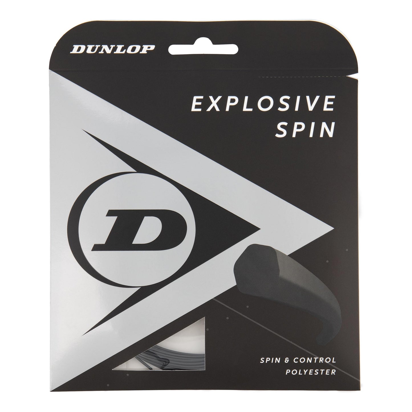 Dunlop Explosive Spin Výpletová Sada 12m-Černá