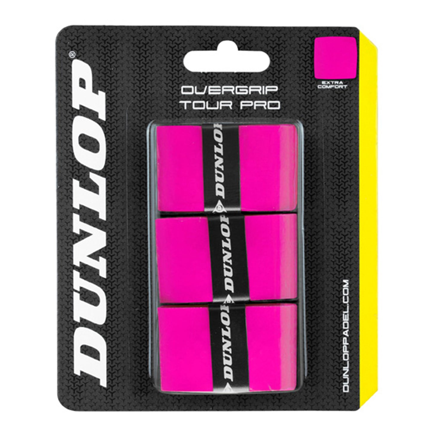 Dunlop Tour Pro 3ks v baleni-růžová