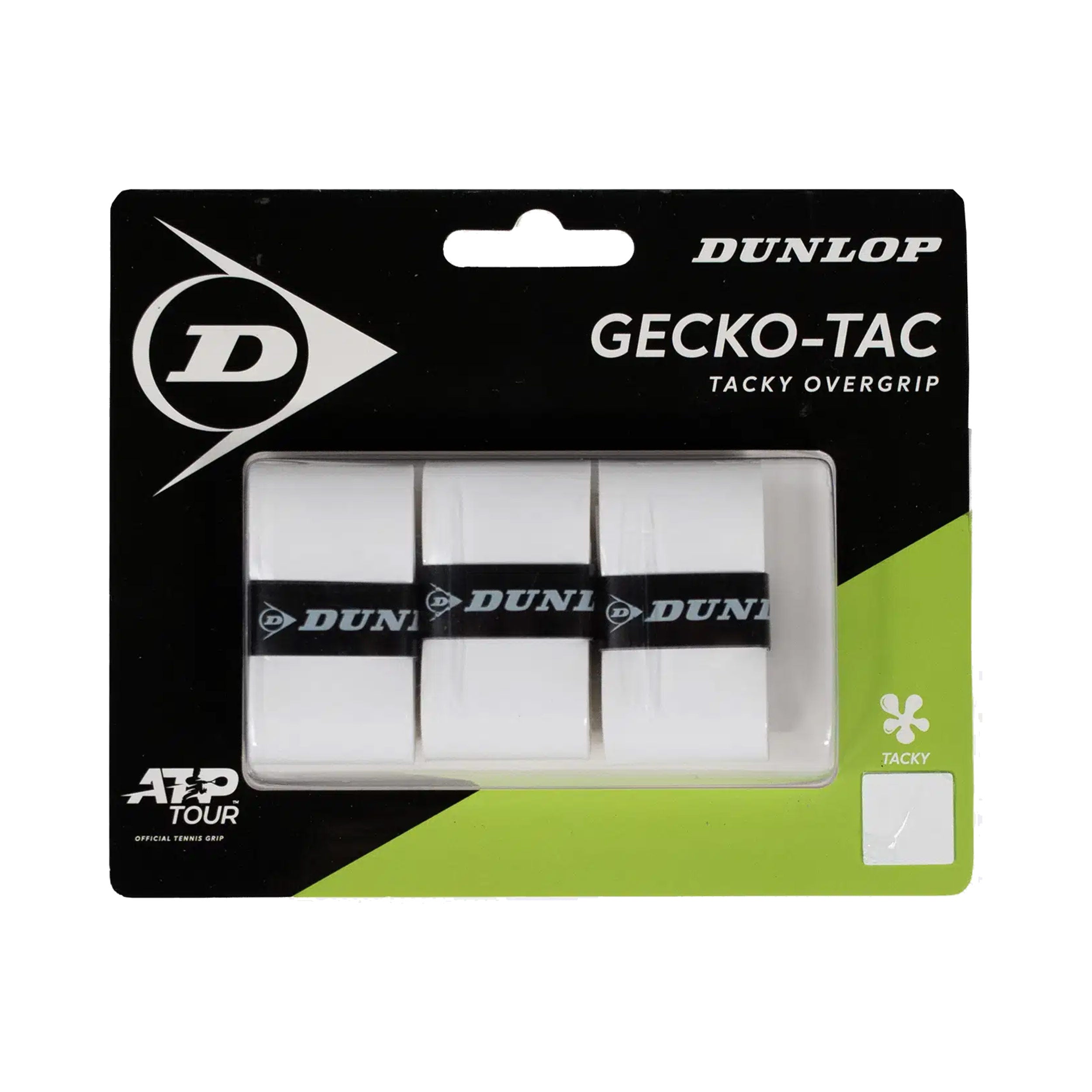 Dunlop Gecko-Tac 3ks v baleni - bílá