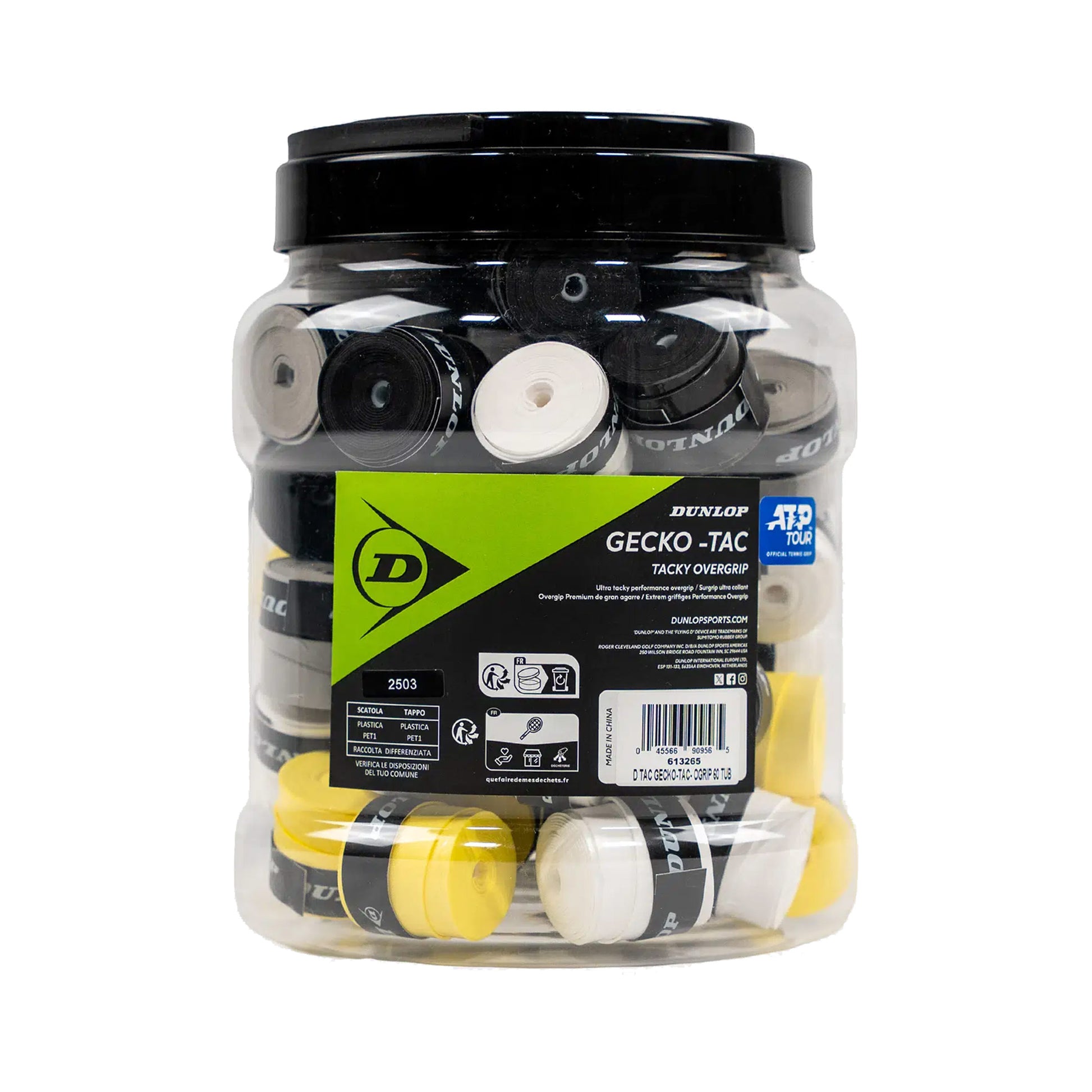 Dunlop Gecko-Tac 60ks balení - vícebarevné