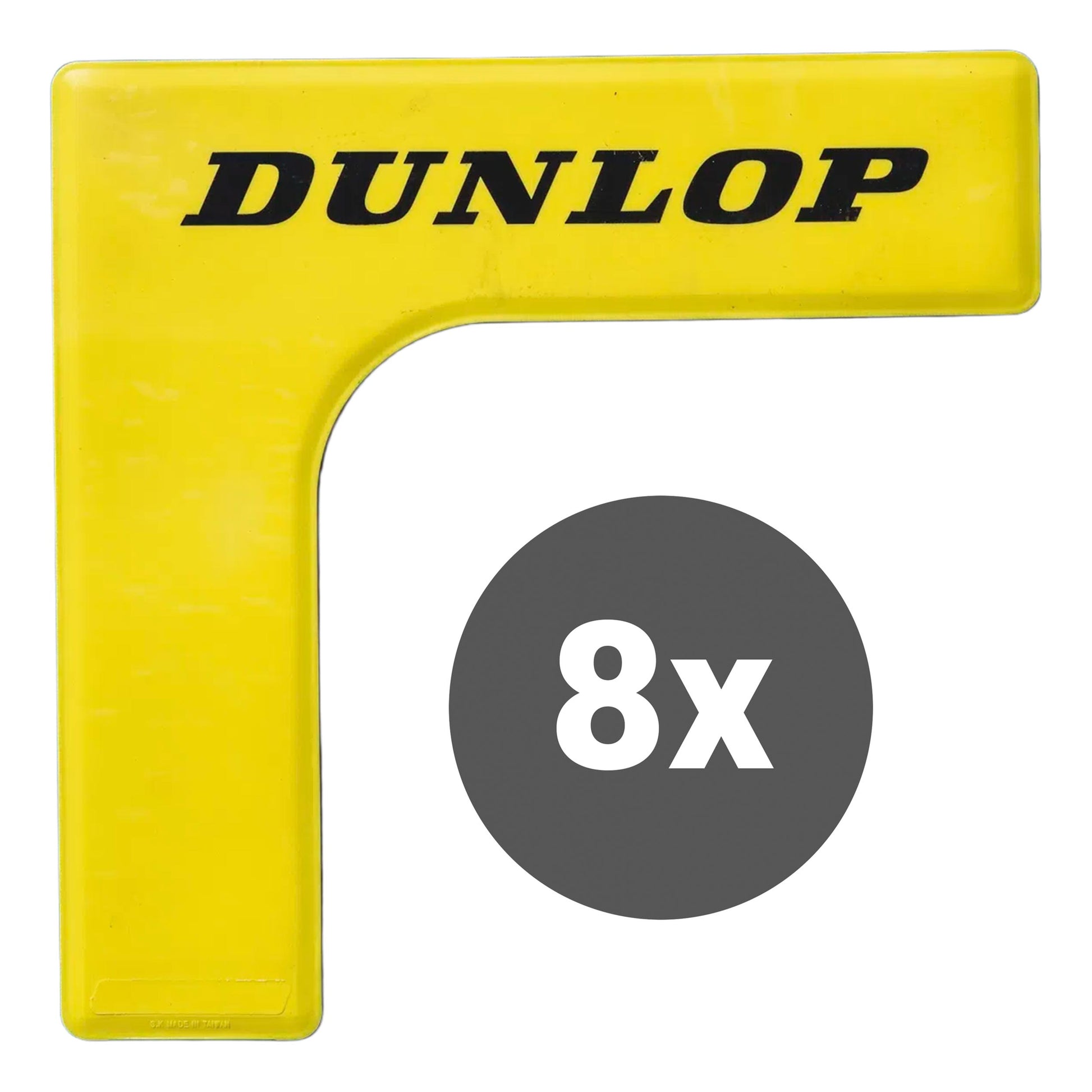 Dunlop Tréninkové Označení Pro Rohy 8ks Balení-Žlutá