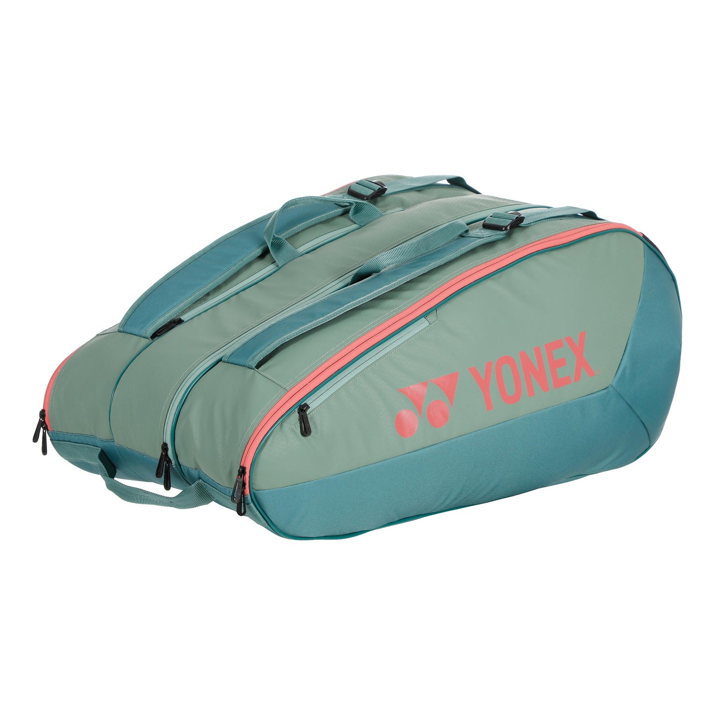 Yonex Team Racquet Bag Taška Na Raketu 12ks-Zelená,Bílá