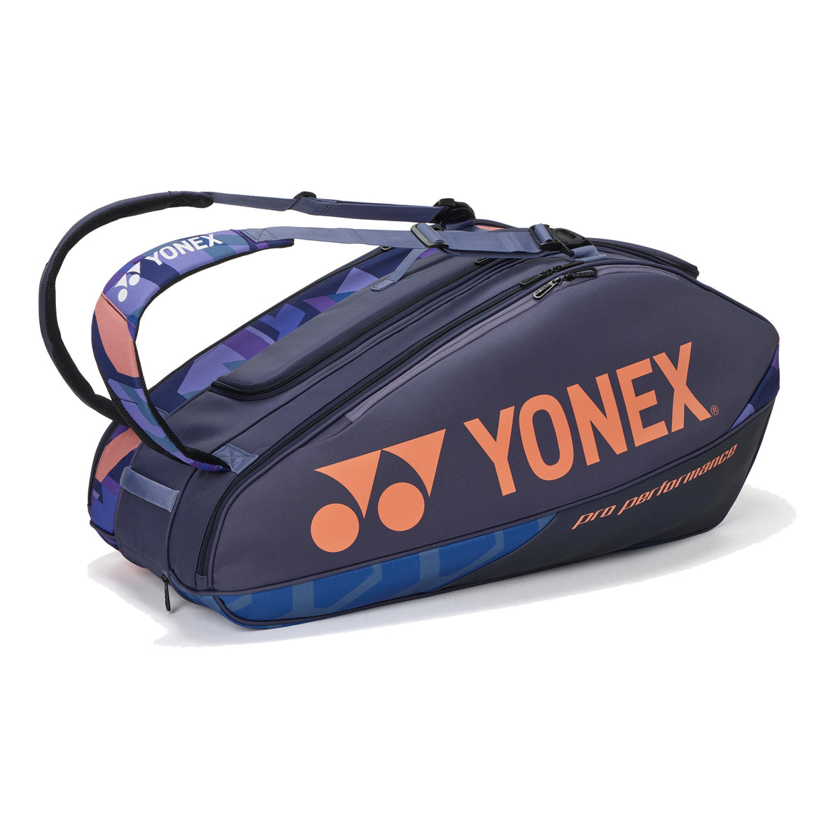 Yonex Pro Racquet Bag Taška Na Raketu 9ks-Modrá,Oranžová