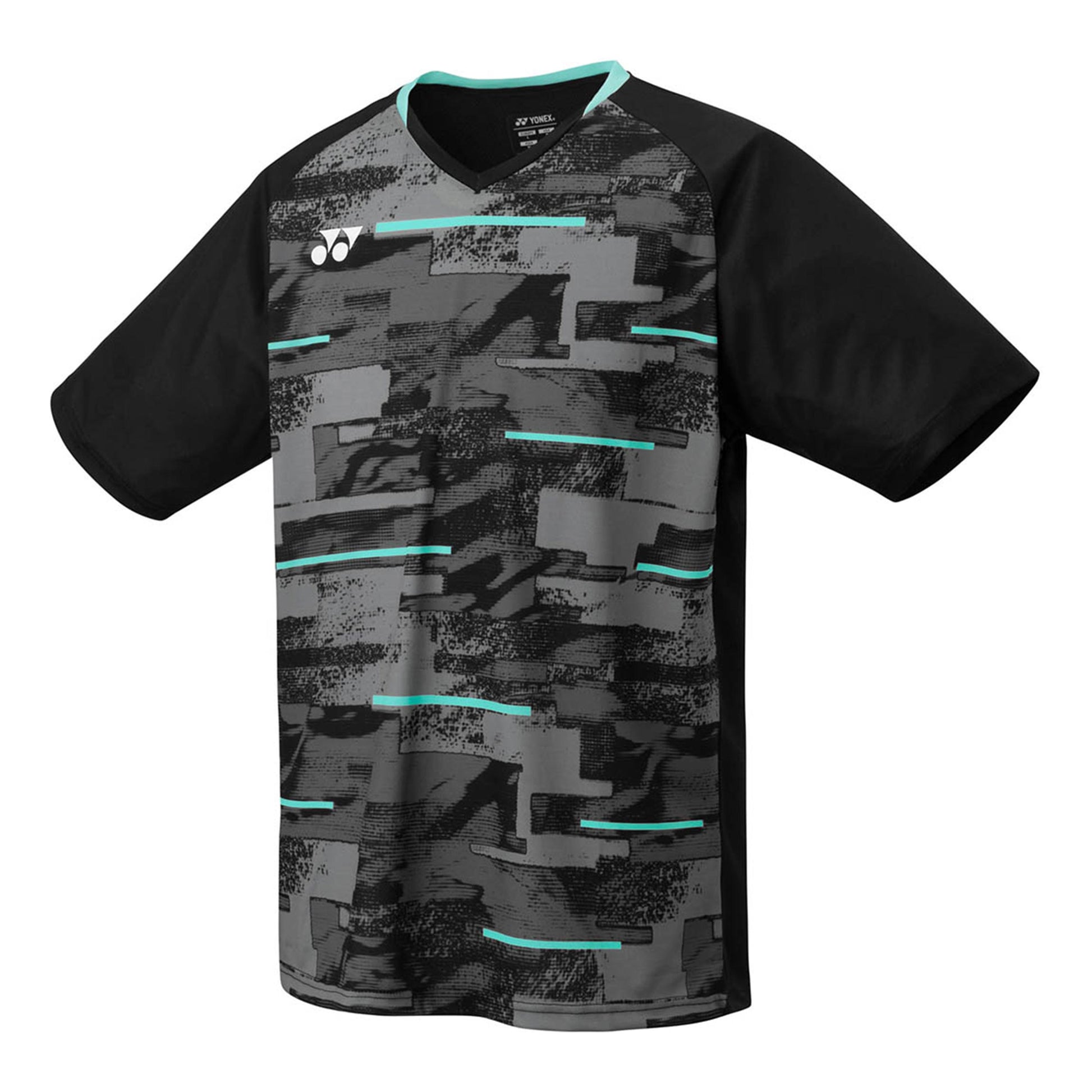 Yonex Crew Neck Tričko Muži-Černá