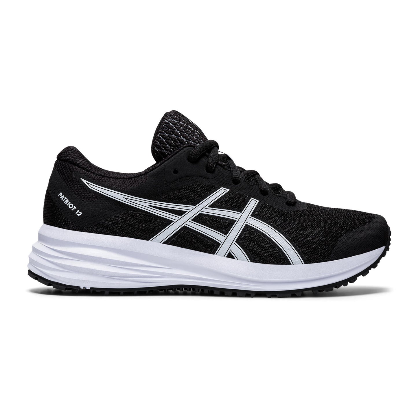 ASICS Patriot 12 GS Neutrální obuv Děti - černá, bílá