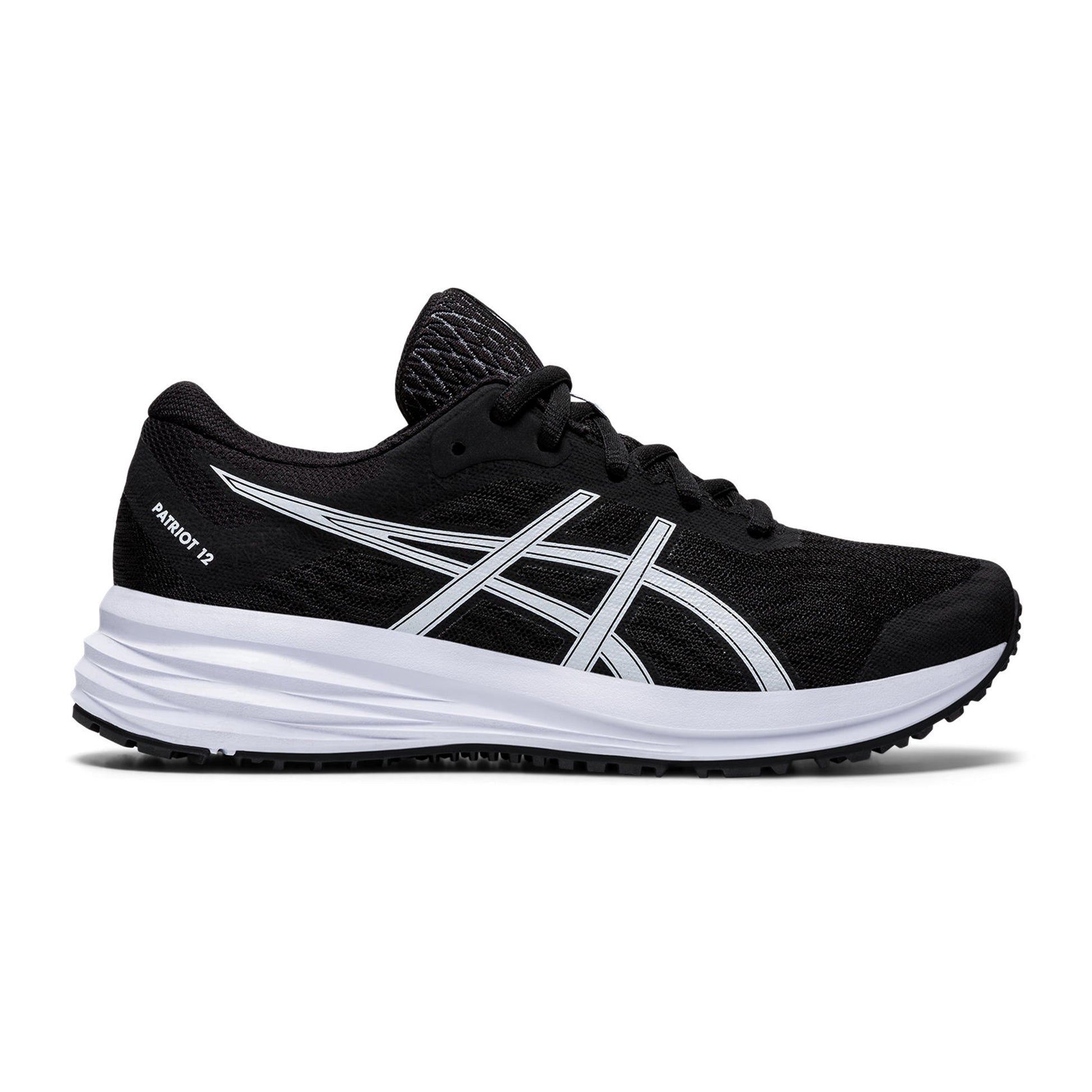 ASICS Patriot 12 GS Neutrální obuv Děti - černá, bílá