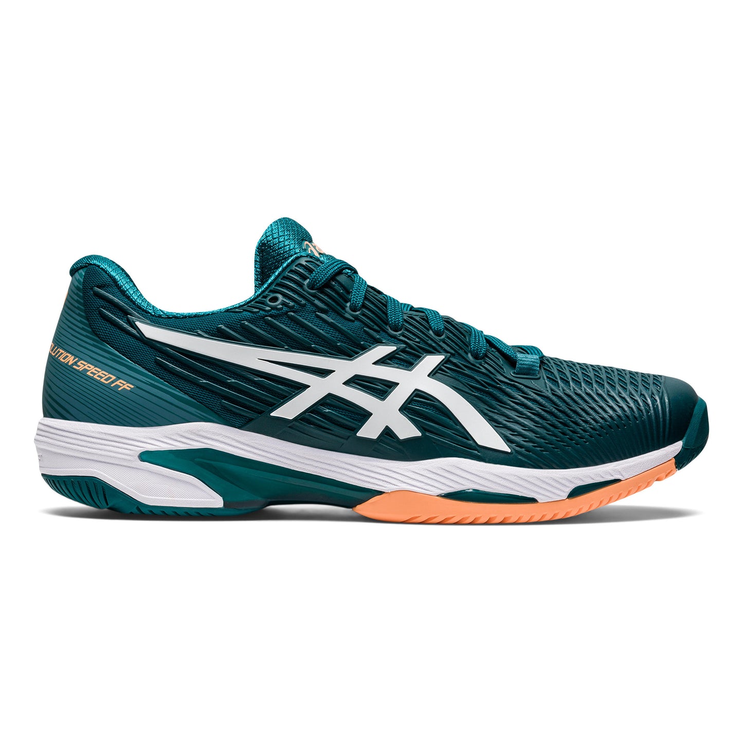 ASICS Solution Speed FF 2 Obuv na všechny povrchy Muži - petrolejová, bílá