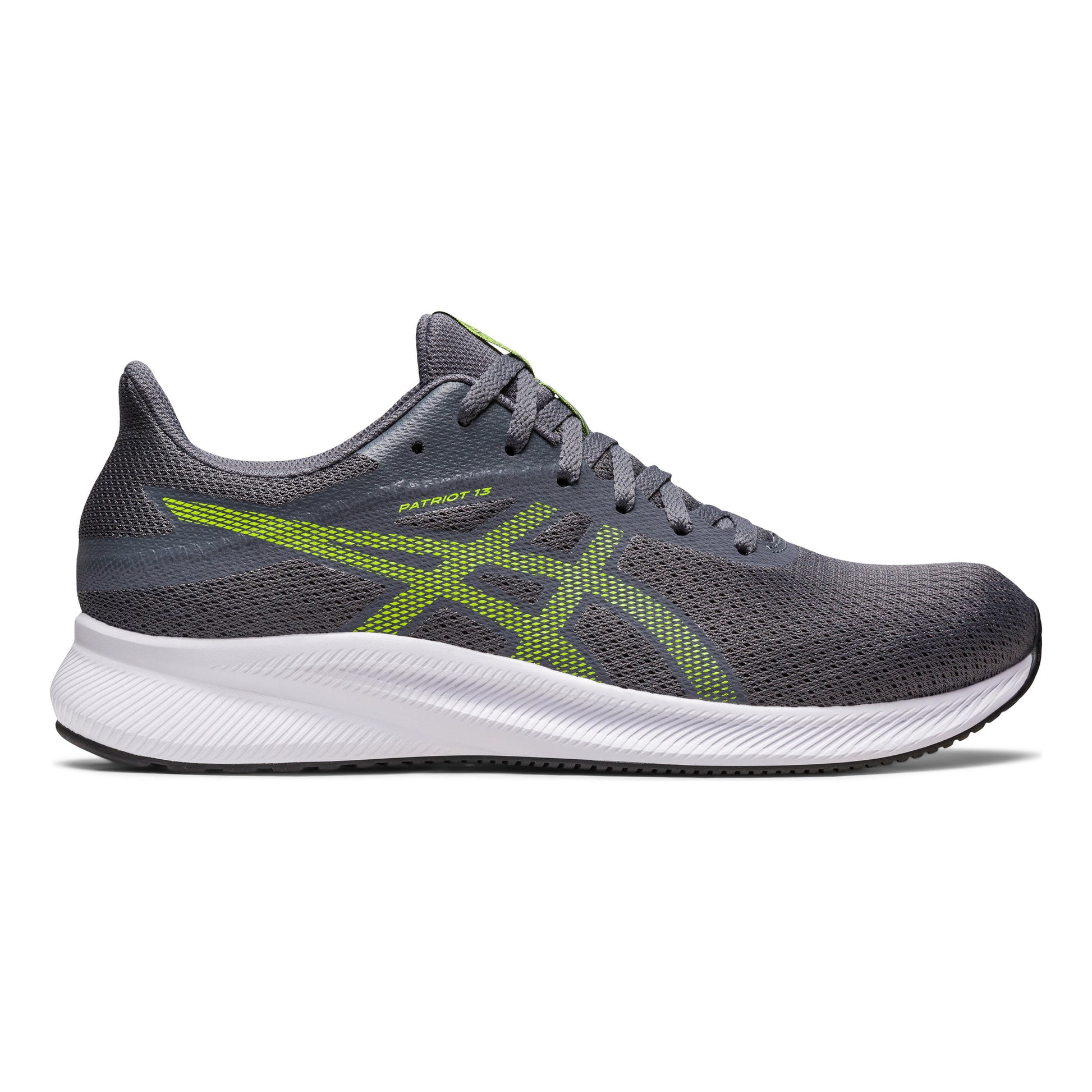 ASICS Patriot 13 Neutrální obuv Muži - šedá, žlutá