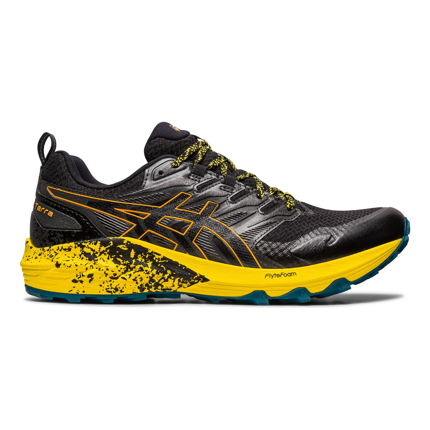 ASICS Gel-Trabuco Terra Obuv pro měkčí povrch,žádný asfalt Muži - černá, žlutá
