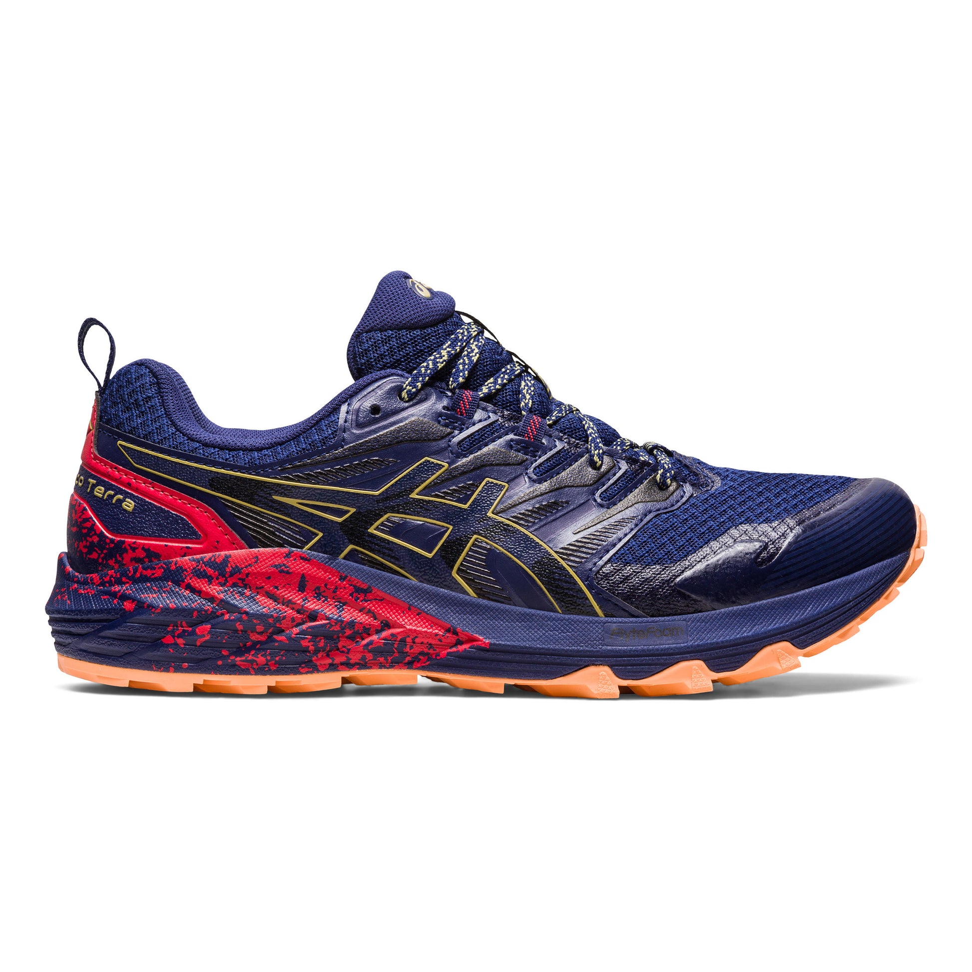 ASICS Gel-Trabuco Terra Obuv pro měkčí povrch,žádný asfalt Muži - modrá, červená