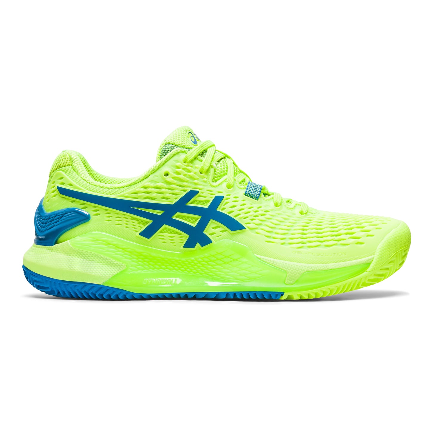 ASICS Gel-Resolution 9 Obuv na antuku Dámy - neonově zelená, modrá