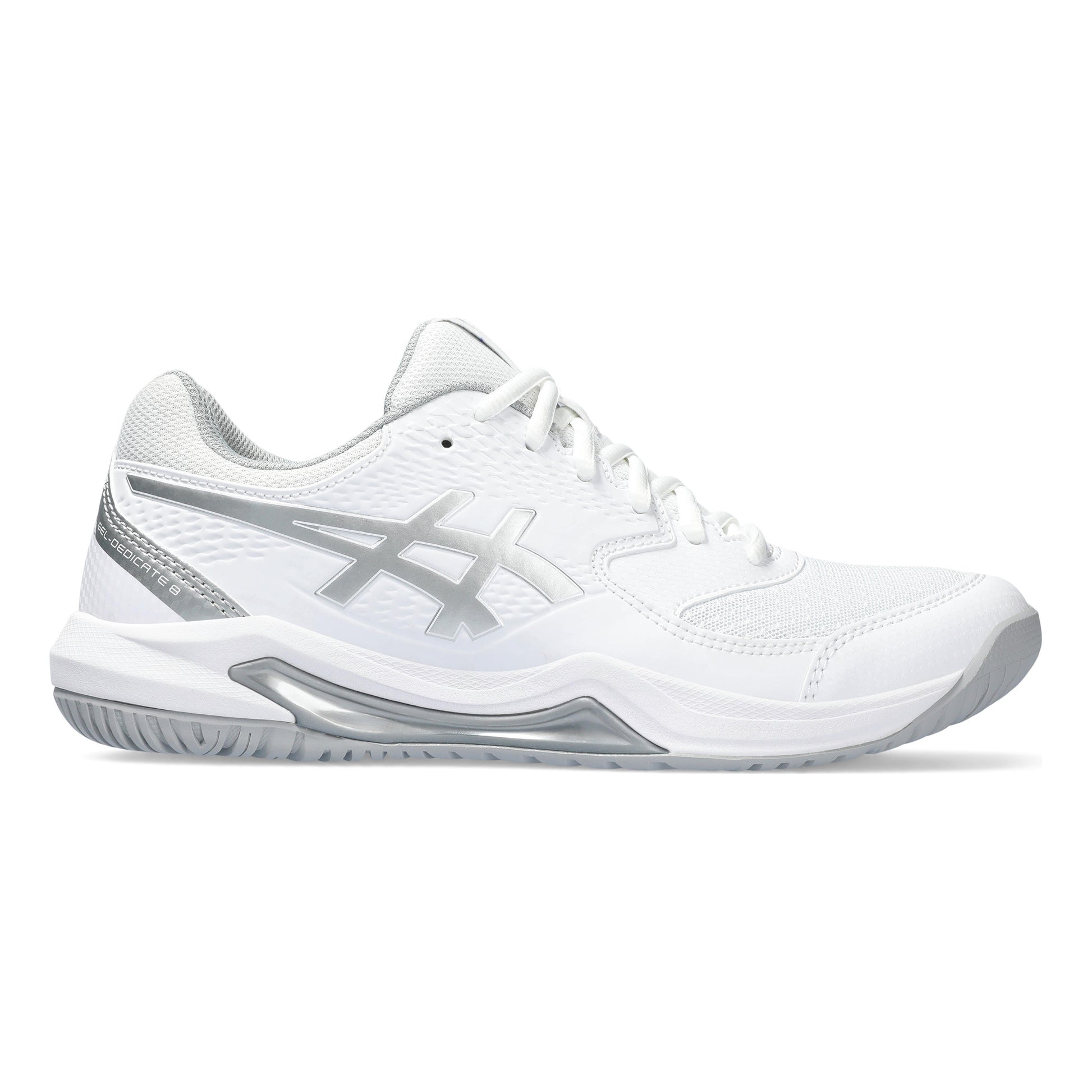 ASICS Gel-Dedicate 8 Obuv na všechny povrchy Dámy - bílá, stříbrná