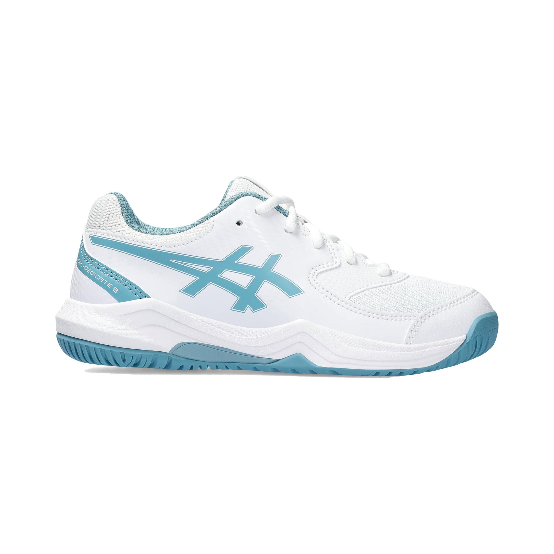 ASICS Gel-Dedicate 8 GS Obuv na všechny povrchy Děti - bílá, tyrkysová
