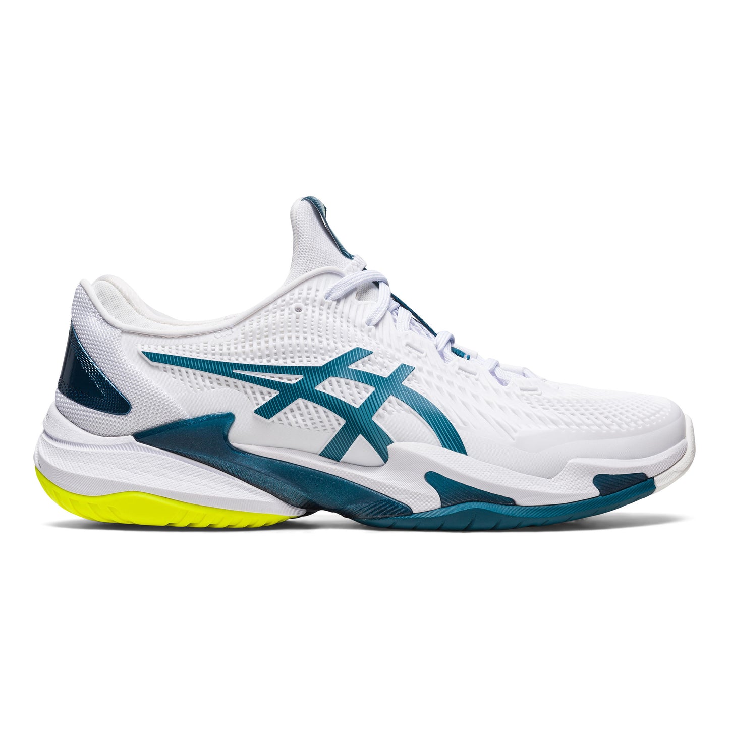 ASICS Court FF 3 Obuv na všechny povrchy Muži - bílá, petrolejová