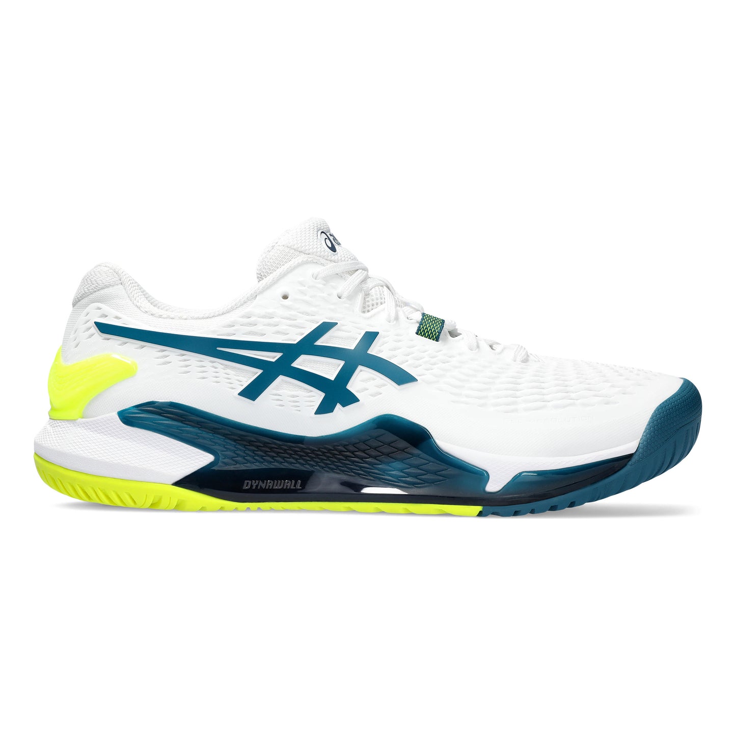 ASICS Gel-Resolution 9 Obuv na všechny povrchy Muži - bílá, petrolejová