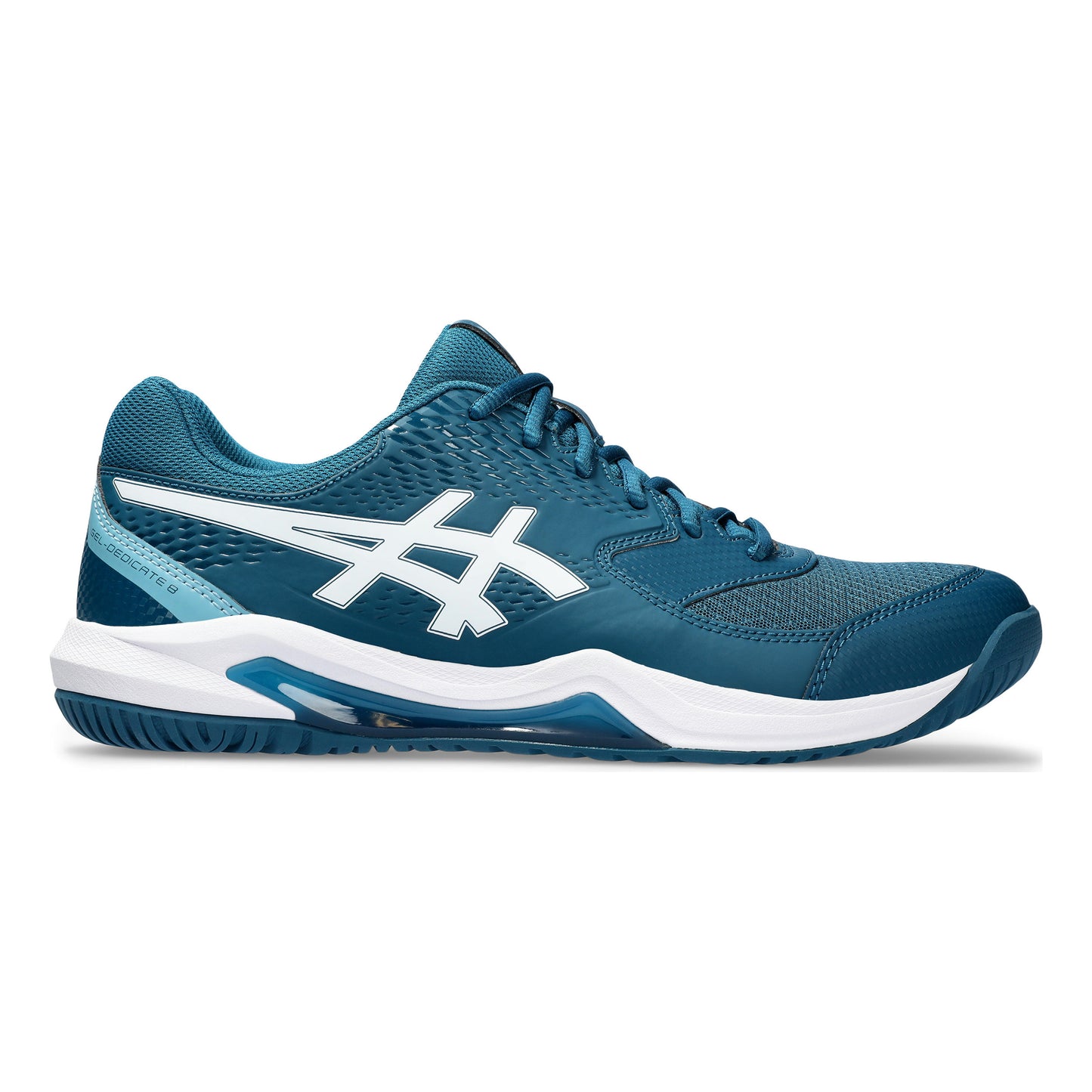 ASICS Gel-Dedicate 8 Obuv na všechny povrchy Muži - petrolejová, bílá