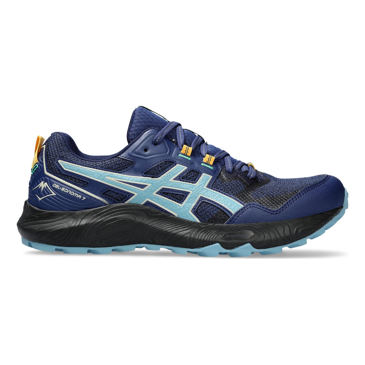 ASICS Gel-Sonoma 7 Obuv pro měkčí povrch,žádný asfalt Muži - tmavě modrá, tyrkysová