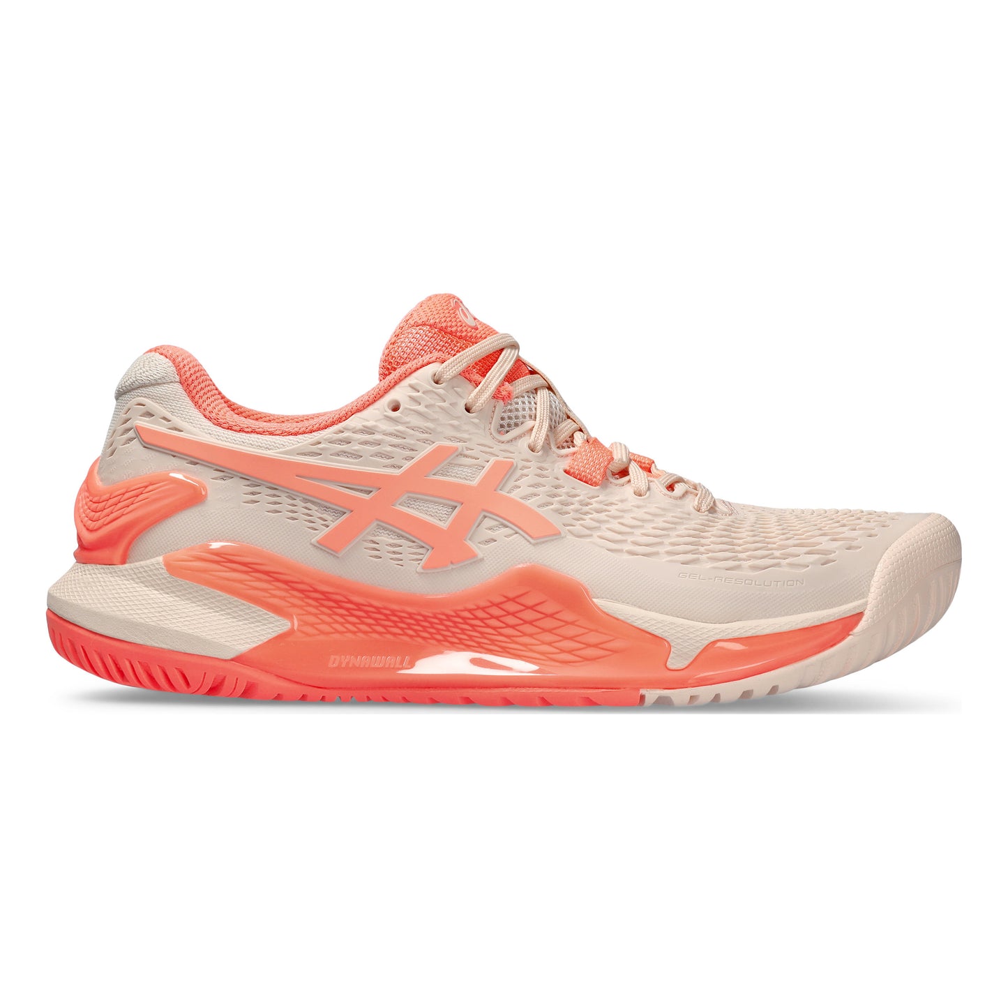 ASICS Gel-Resolution 9 Obuv na všechny povrchy Dámy - meruňková, korálová