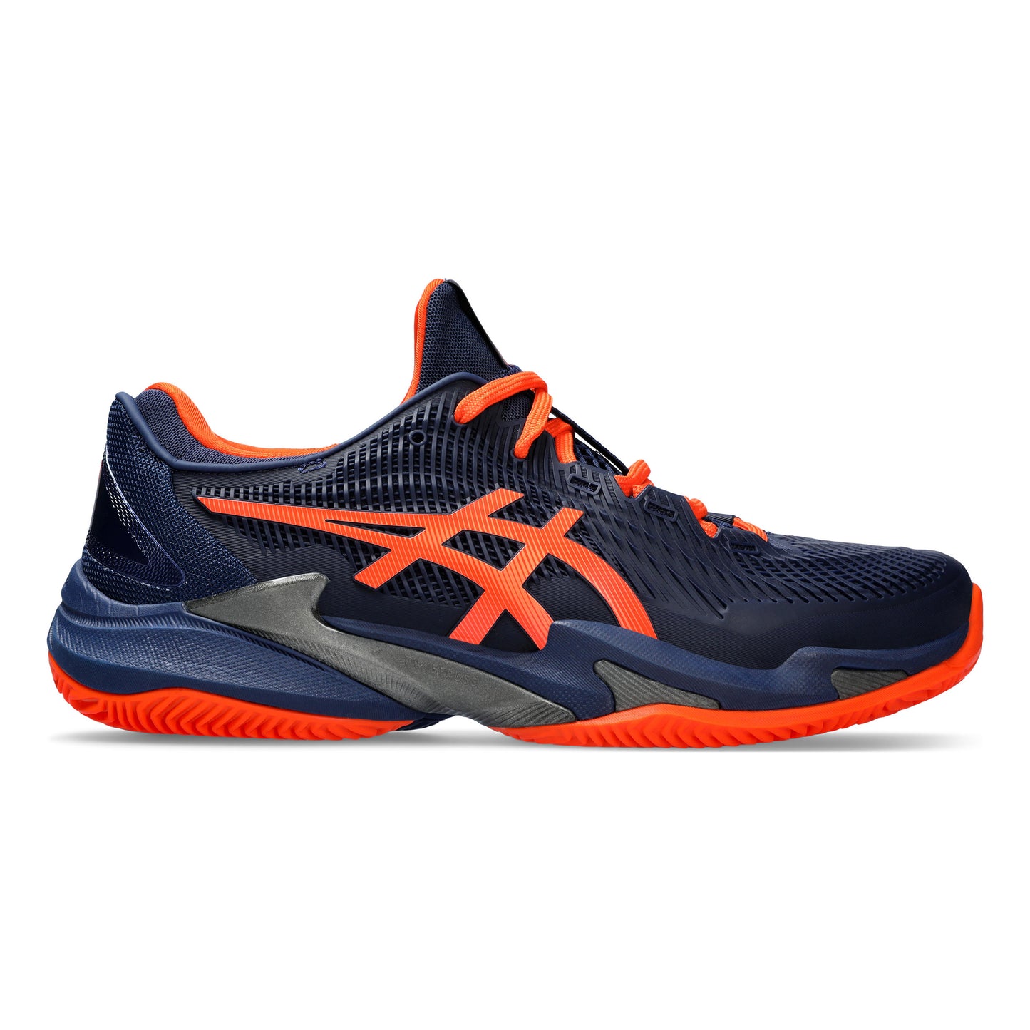 ASICS Court FF 3 Obuv na antuku Muži - tmavě modrá, oranžová
