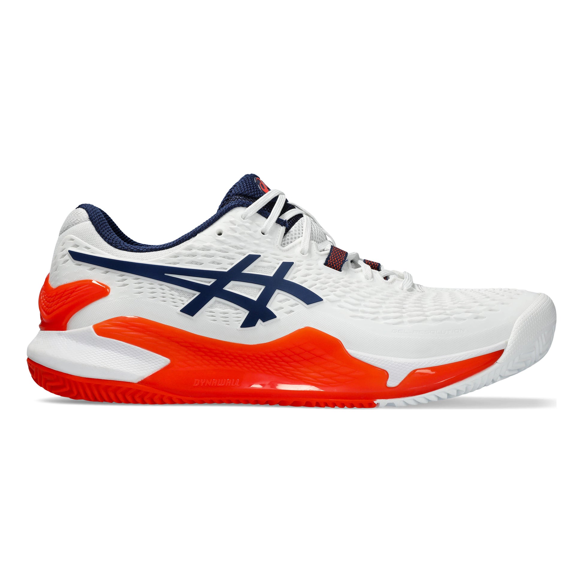 ASICS Gel-Resolution 9 Obuv na antuku Muži - bílá, oranžová