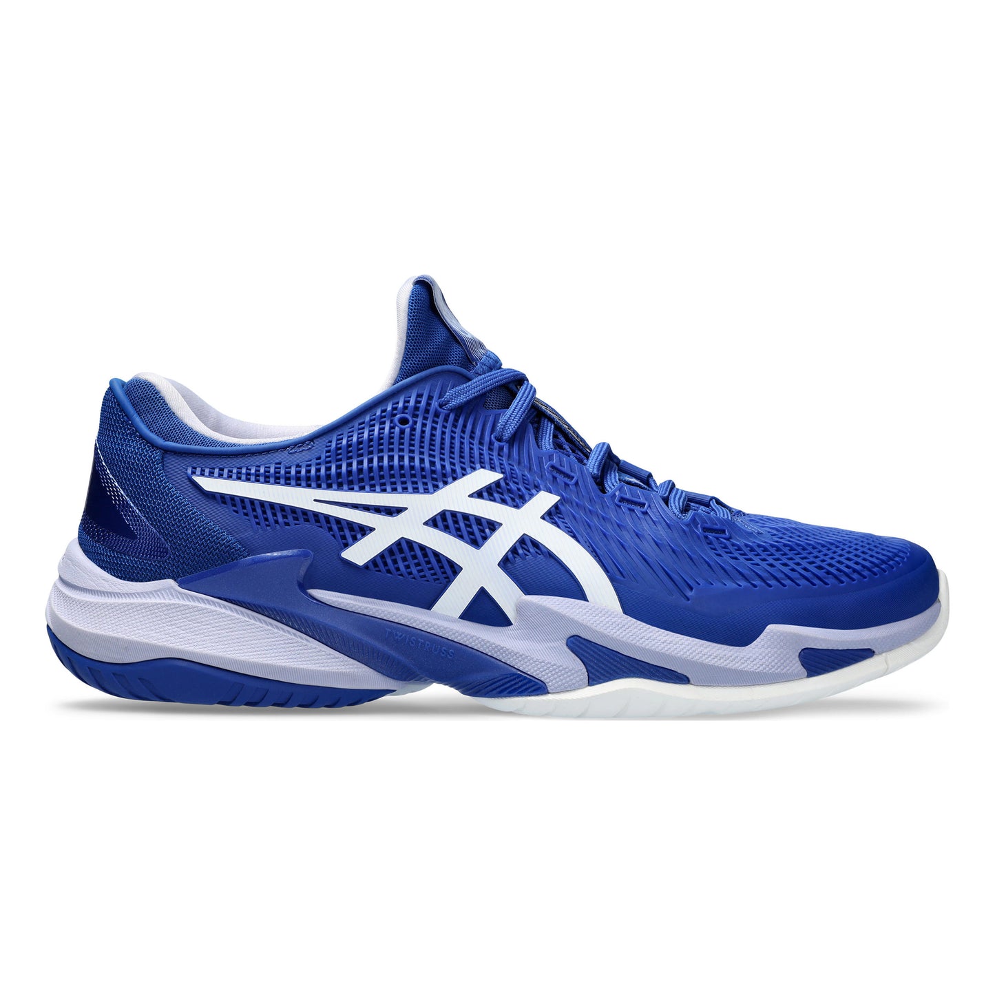 ASICS Court FF 3  Novak Obuv na všechny povrchy Muži - modrá, bílá