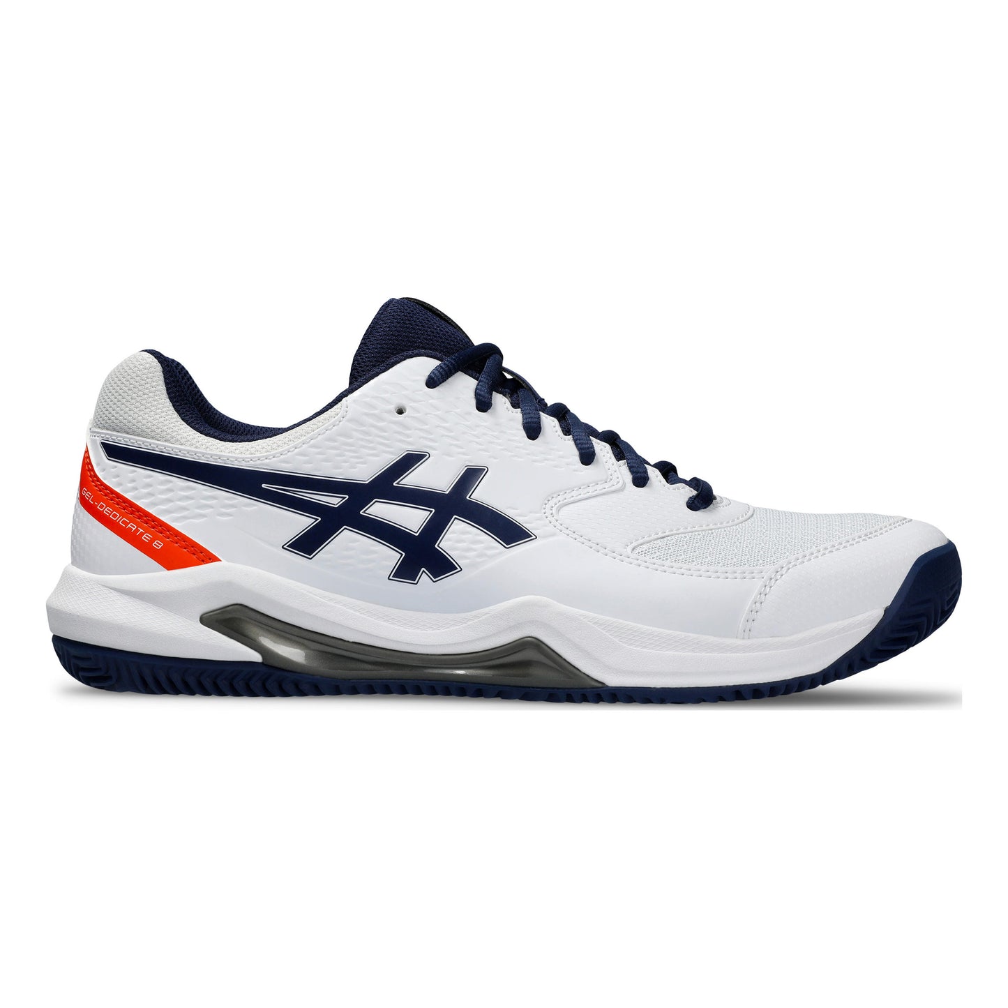 ASICS Gel-Dedicate 8 Obuv na antuku Muži - bílá, tmavě modrá