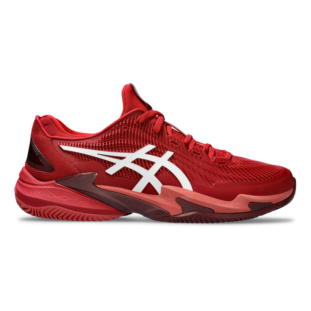 ASICS Court FF 3 Novak Obuv na antuku Muži - červená