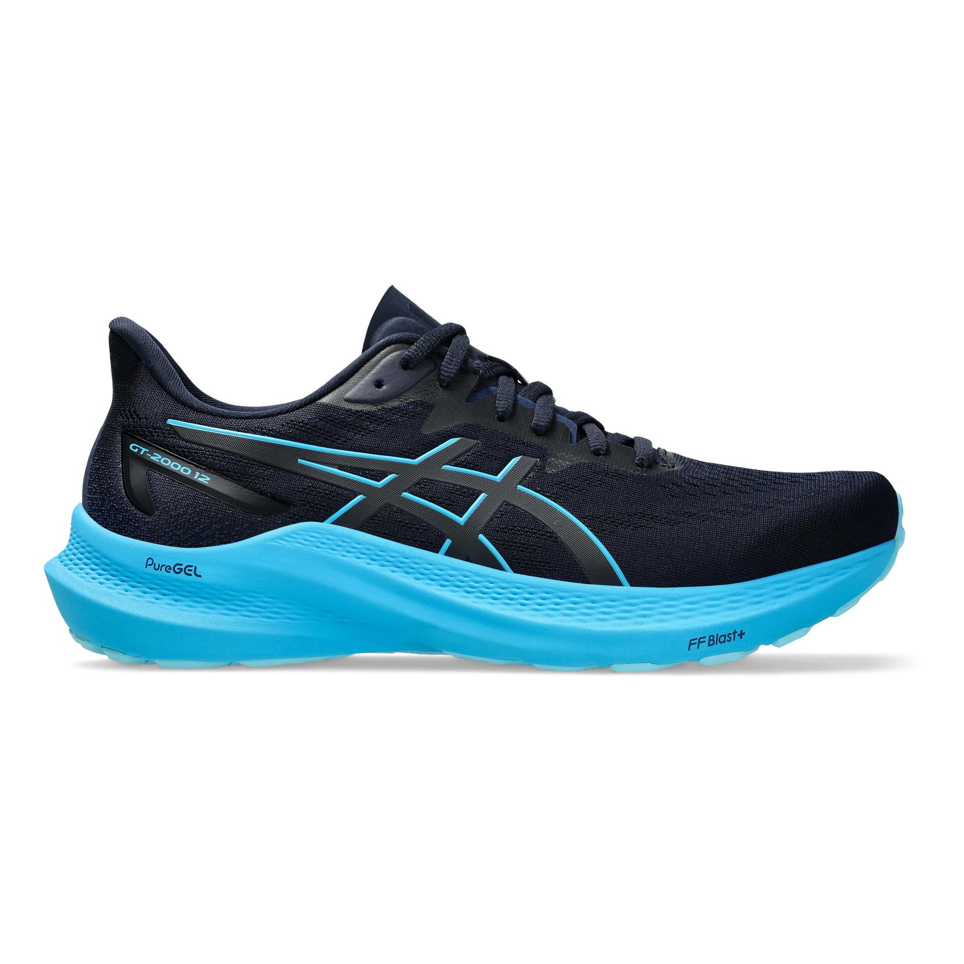 ASICS GT-2000 12 Stabilní obuv Muži - tmavě modrá, tyrkysová