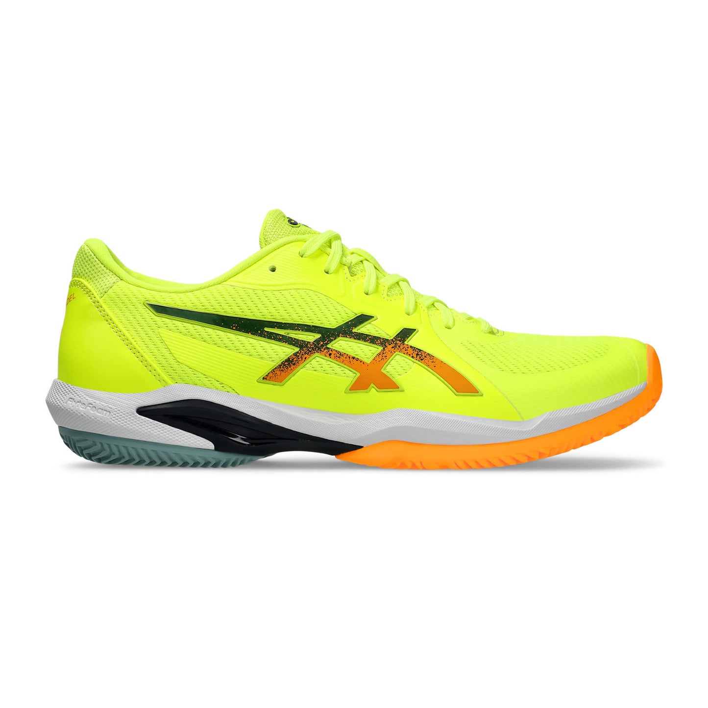 ASICS Solution Swift FF 2 Obuv na padel Muži - neonově žlutá, oranžová