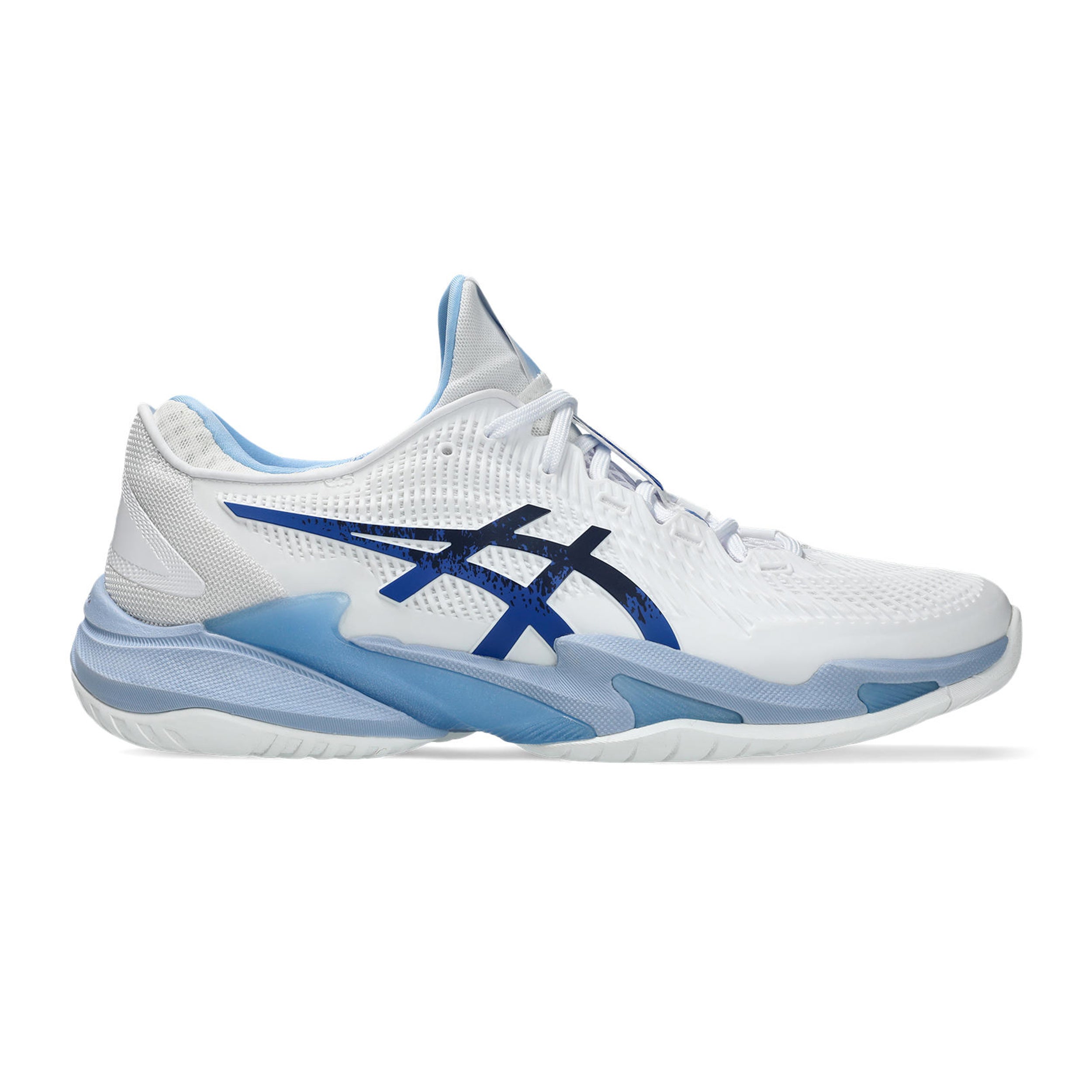 ASICS Court FF 3 Novak Obuv na všechny povrchy Muži - bílá, tyrkysová