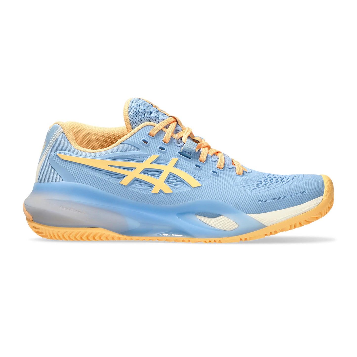 ASICS Gel-Resolution X Obuv na padel Dámy - modrošedá, oranžová