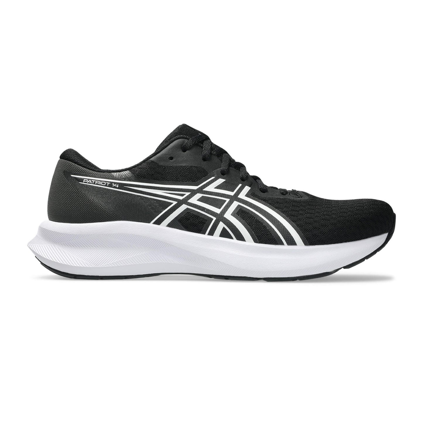 ASICS Patriot 14 Neutrální obuv Muži-černá, bílá