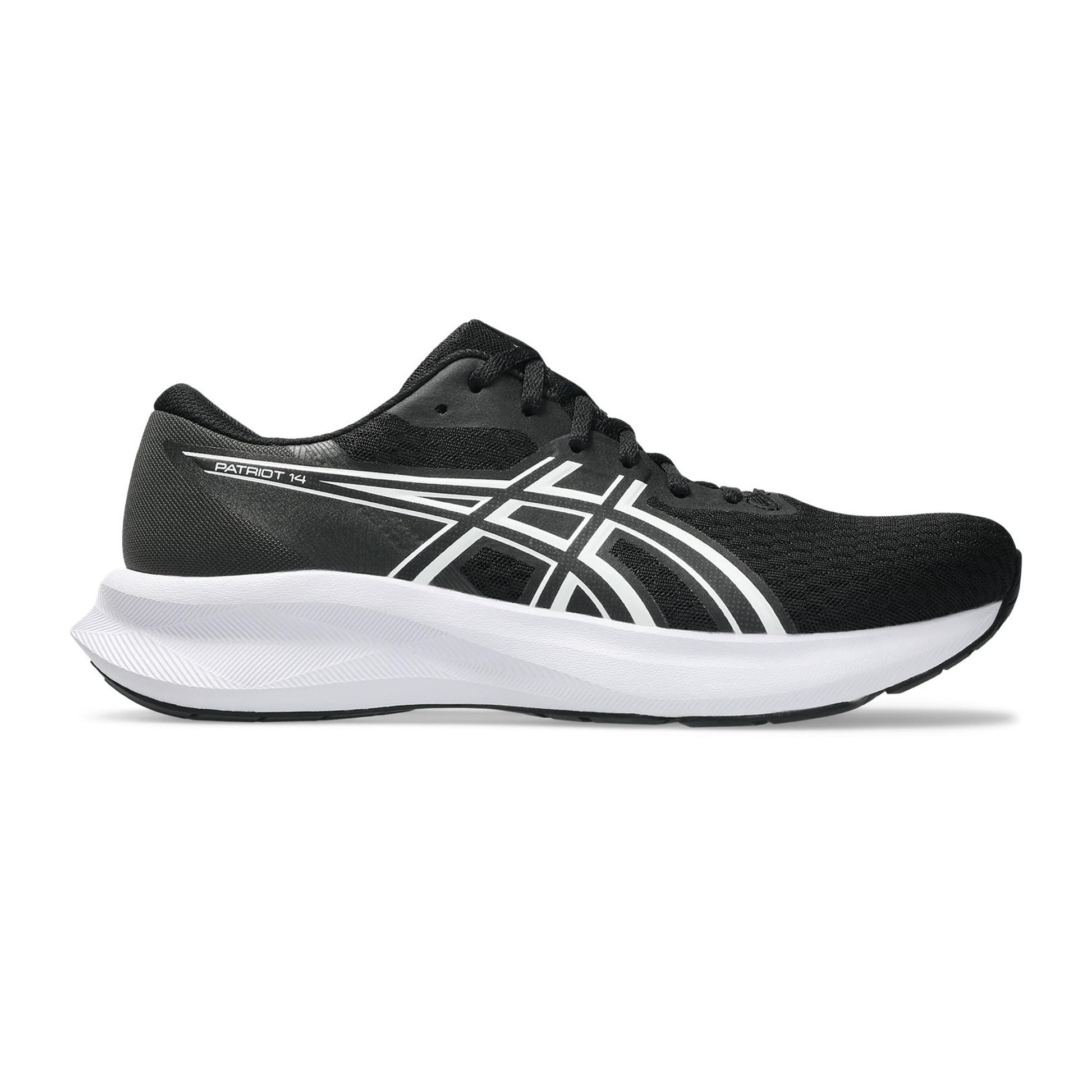 ASICS Patriot 14 Neutrální obuv Muži-černá, bílá