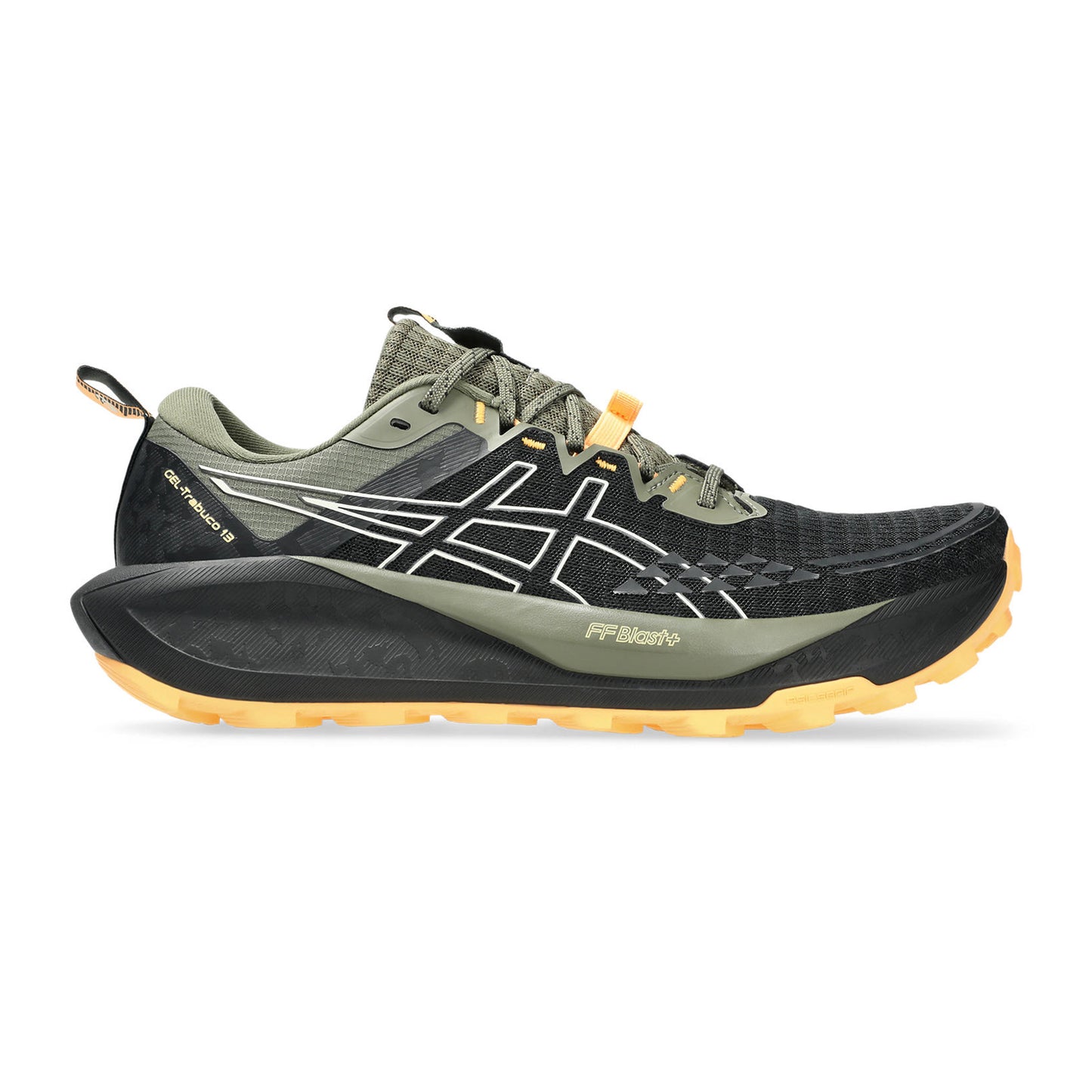 ASICS Gel-Trabuco 13 Obuv Pro Měkčí Povrch,žádný Asfalt Muži-Černá,Khaki