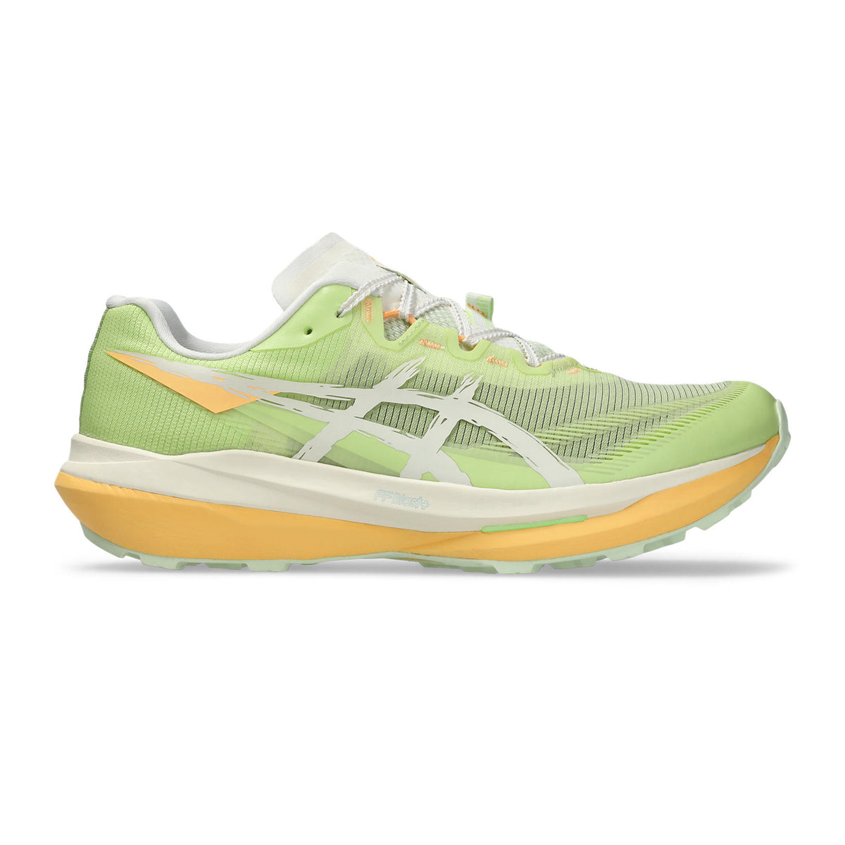 ASICS Fujispeed 4 Obuv pro měkčí povrch,žádný asfalt Unisex - limetková, krémová