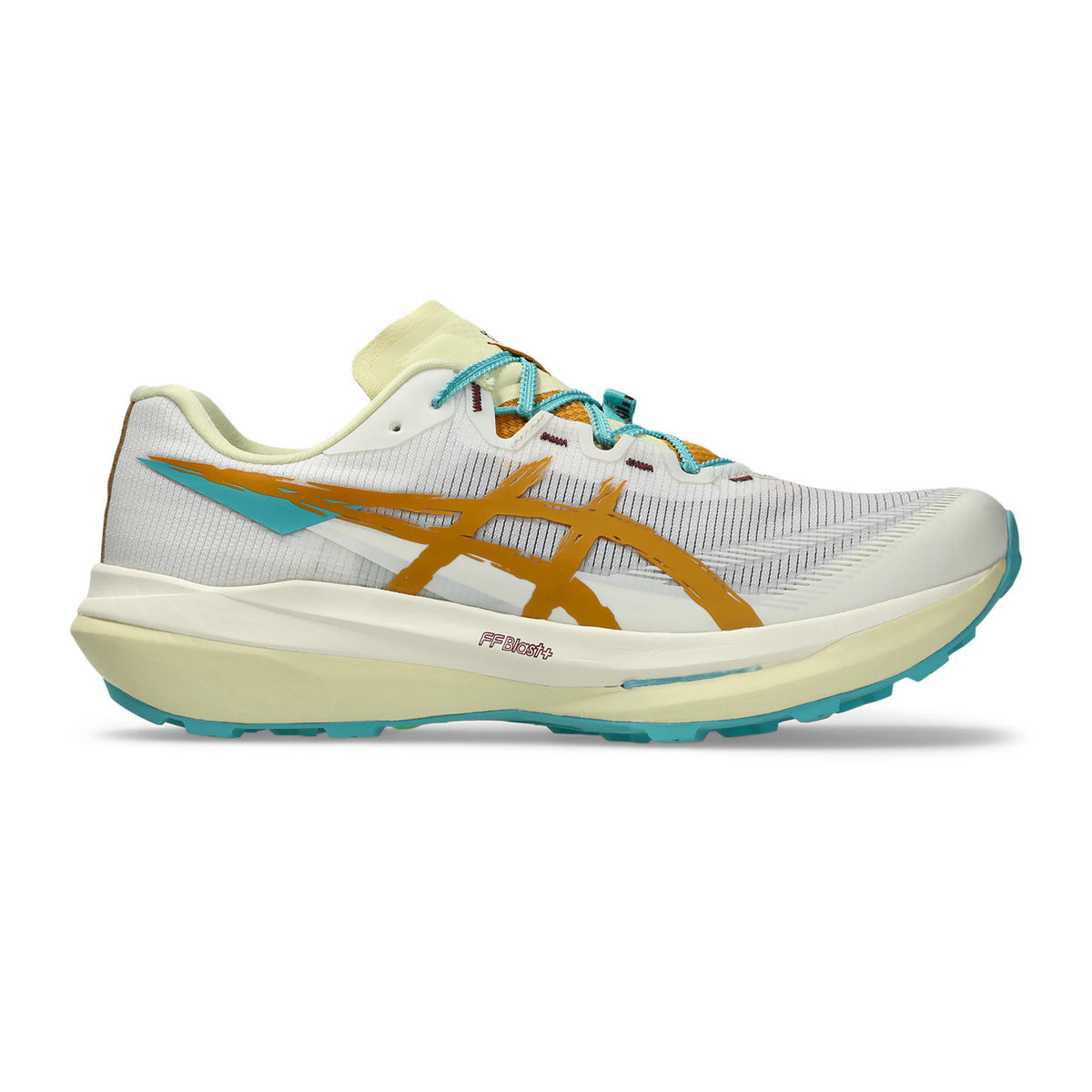ASICS Fujispeed 4 Obuv pro měkčí povrch,žádný asfalt Unisex - krémová, karamel