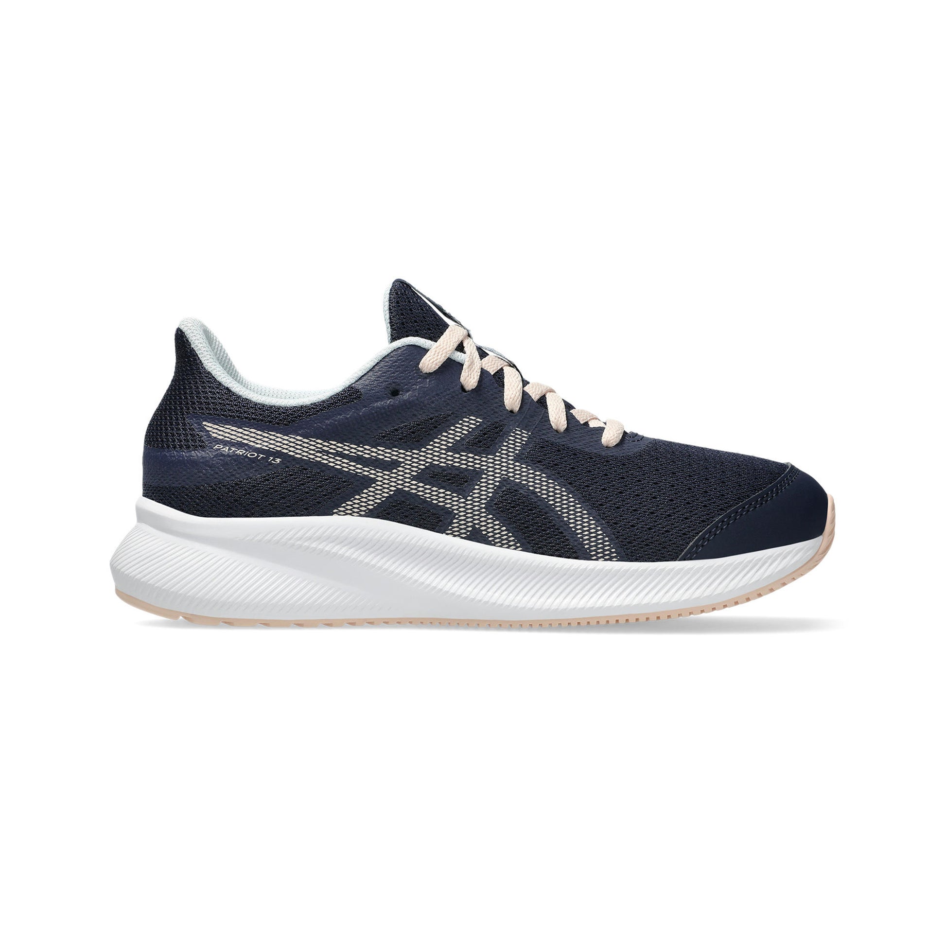 ASICS Patriot 13 GS Neutrální Obuv Děti-Tmavě Modrá,Krémová