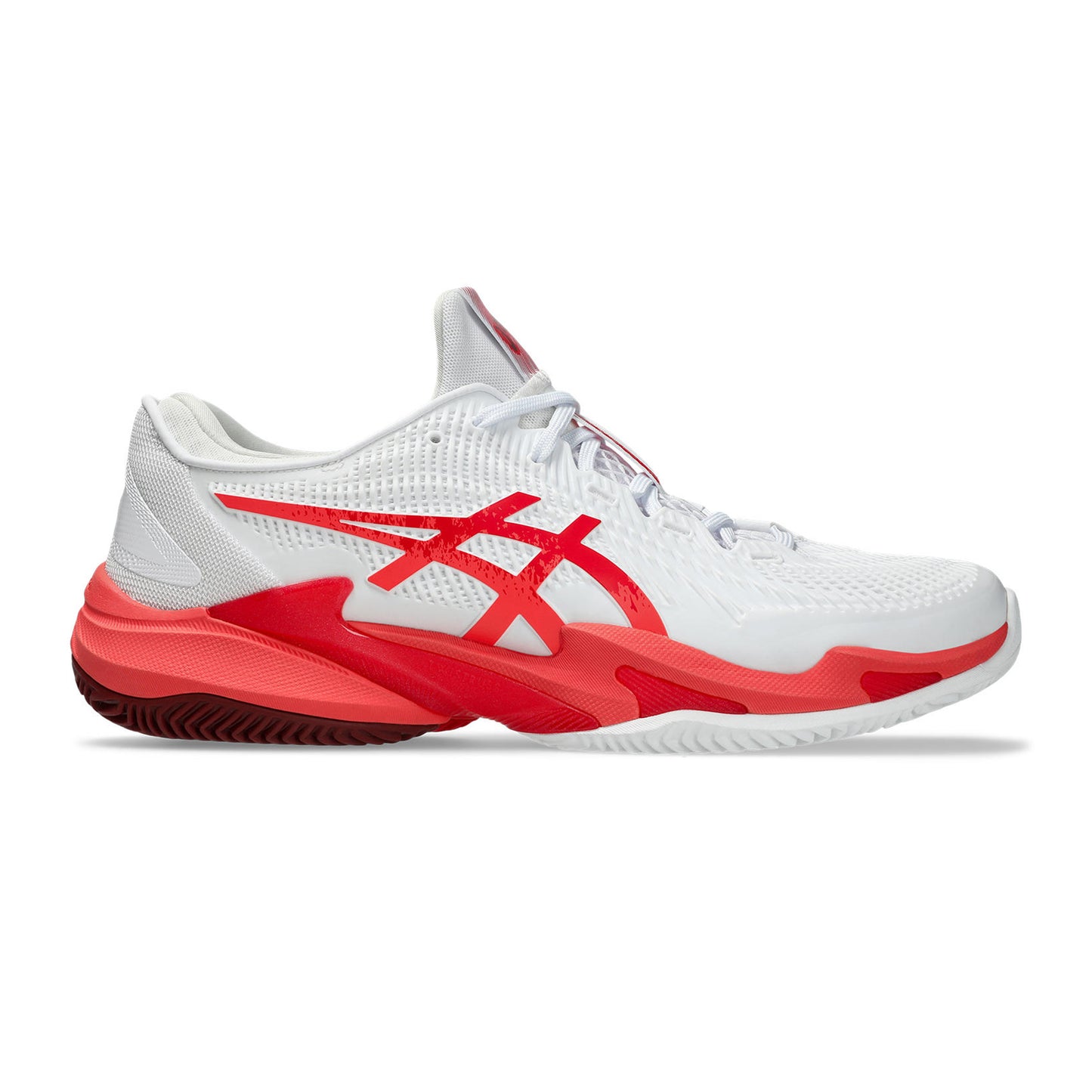 ASICS Court FF 3 Novak Obuv na antuku Muži - bílá, korálová