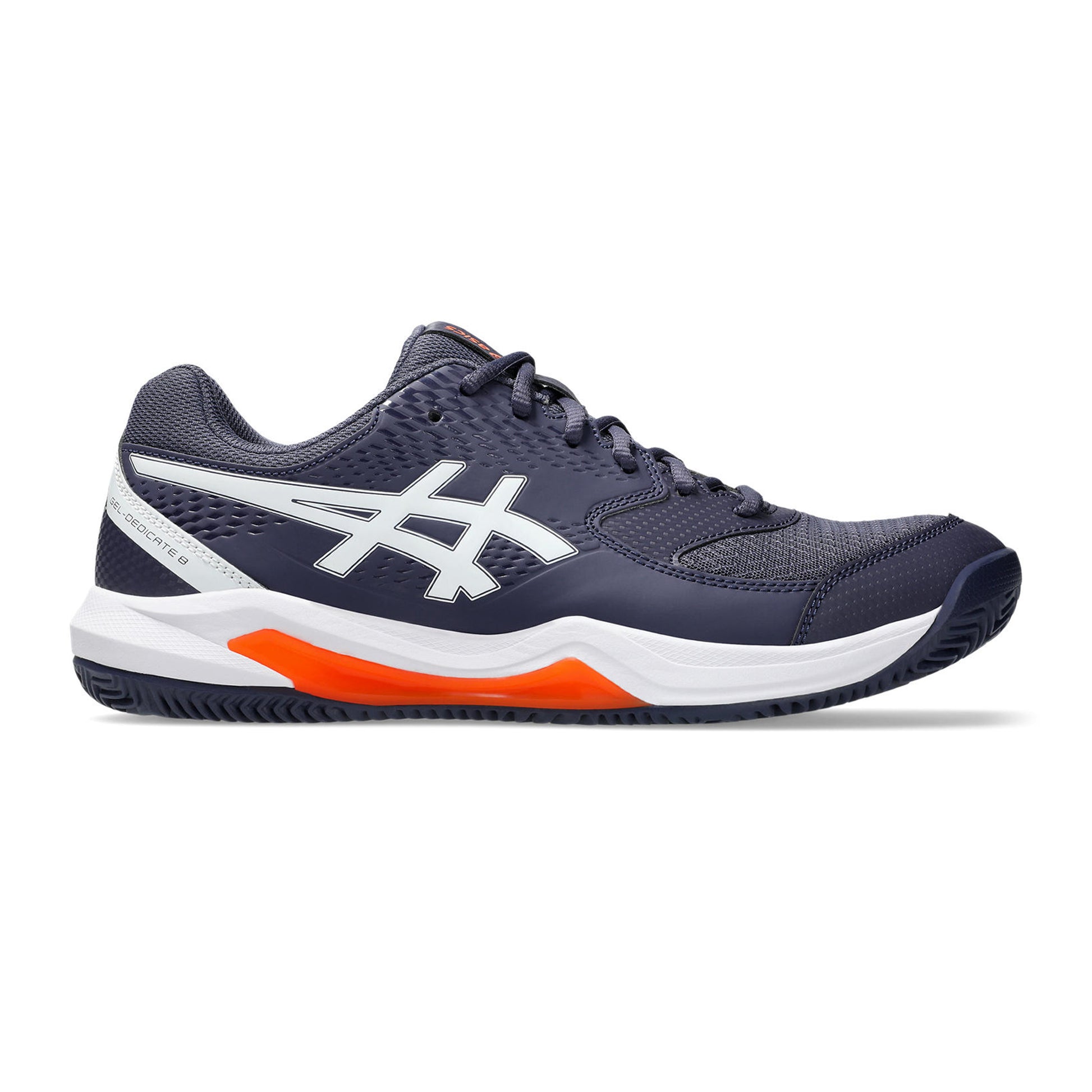 ASICS Gel-Dedicate 8 Obuv na antuku Muži - tmavě modrá, oranžová