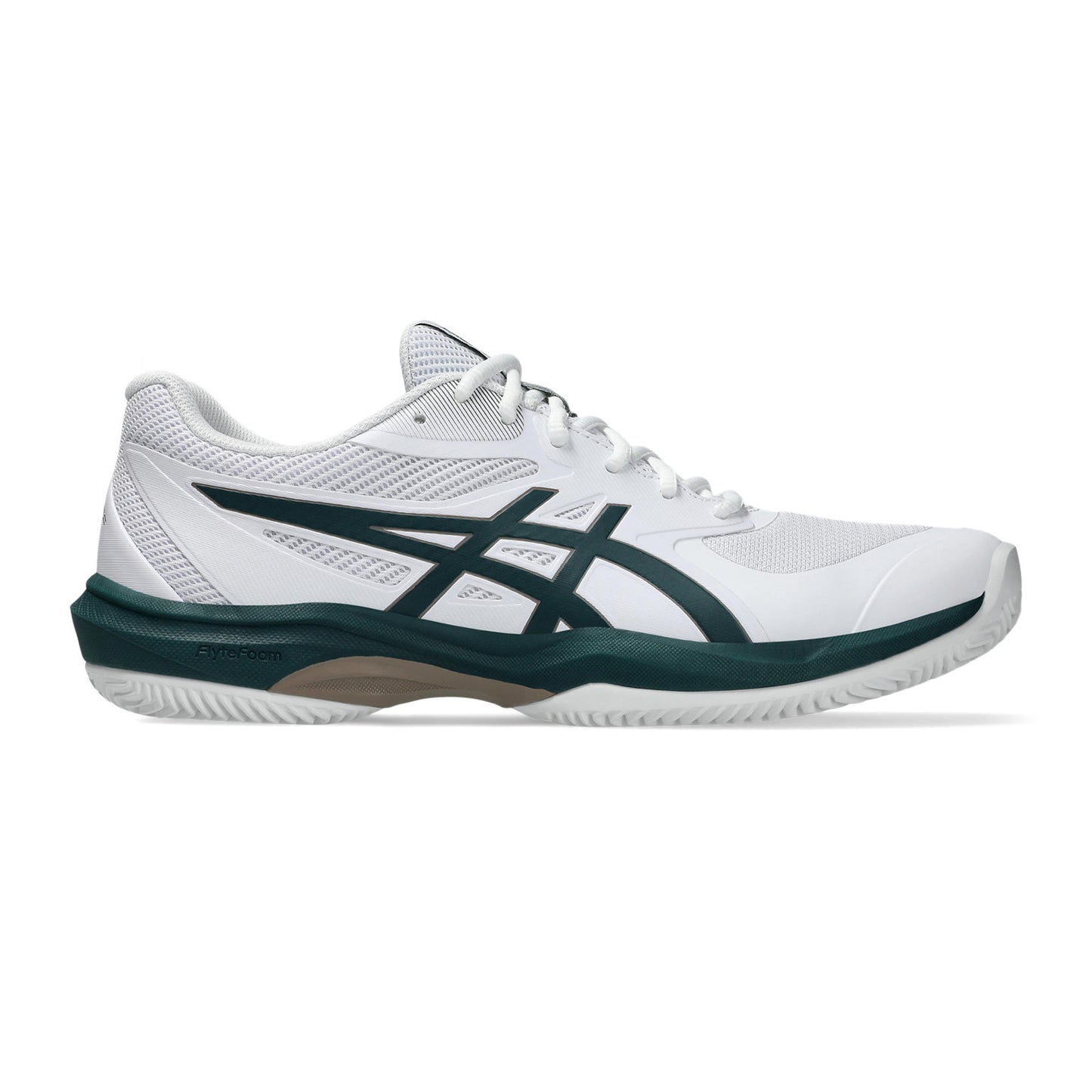 ASICS Game FF/OC Obuv na antuku Muži - bílá, tmavě zelená