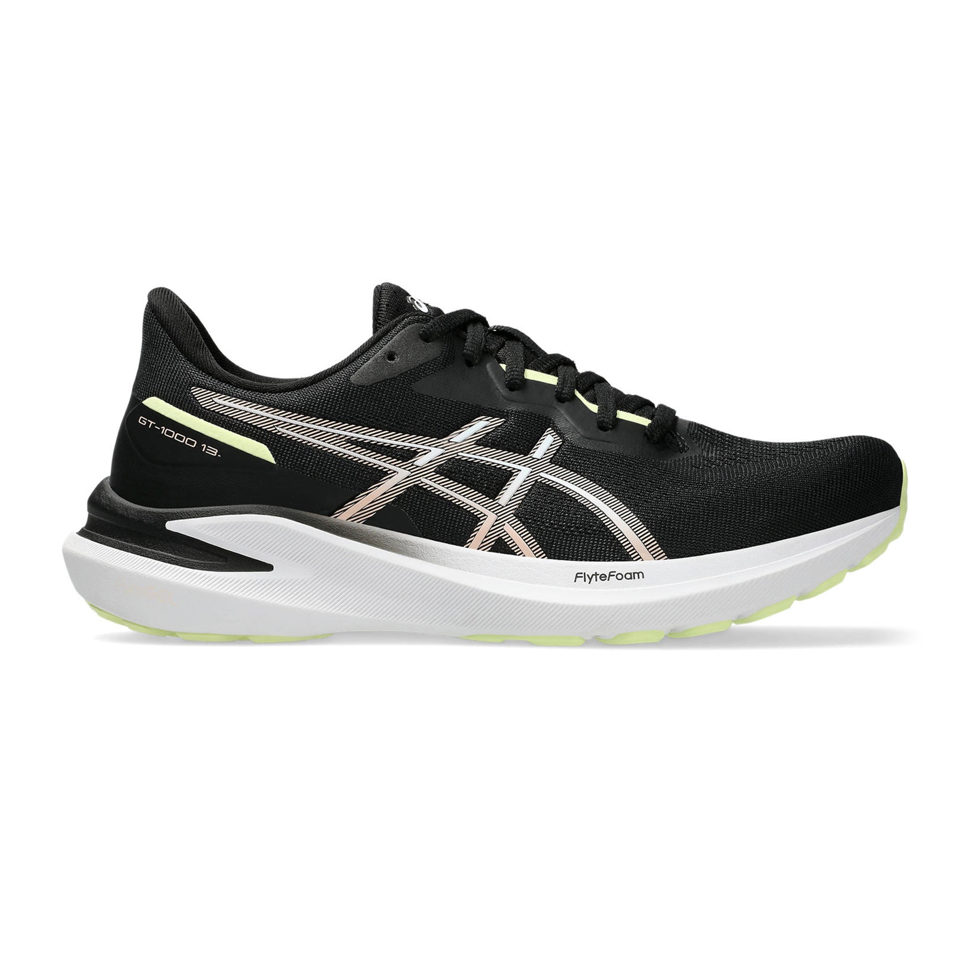 ASICS GT-1000 13 Stabilní Obuv Dámy-Černá,Růžová