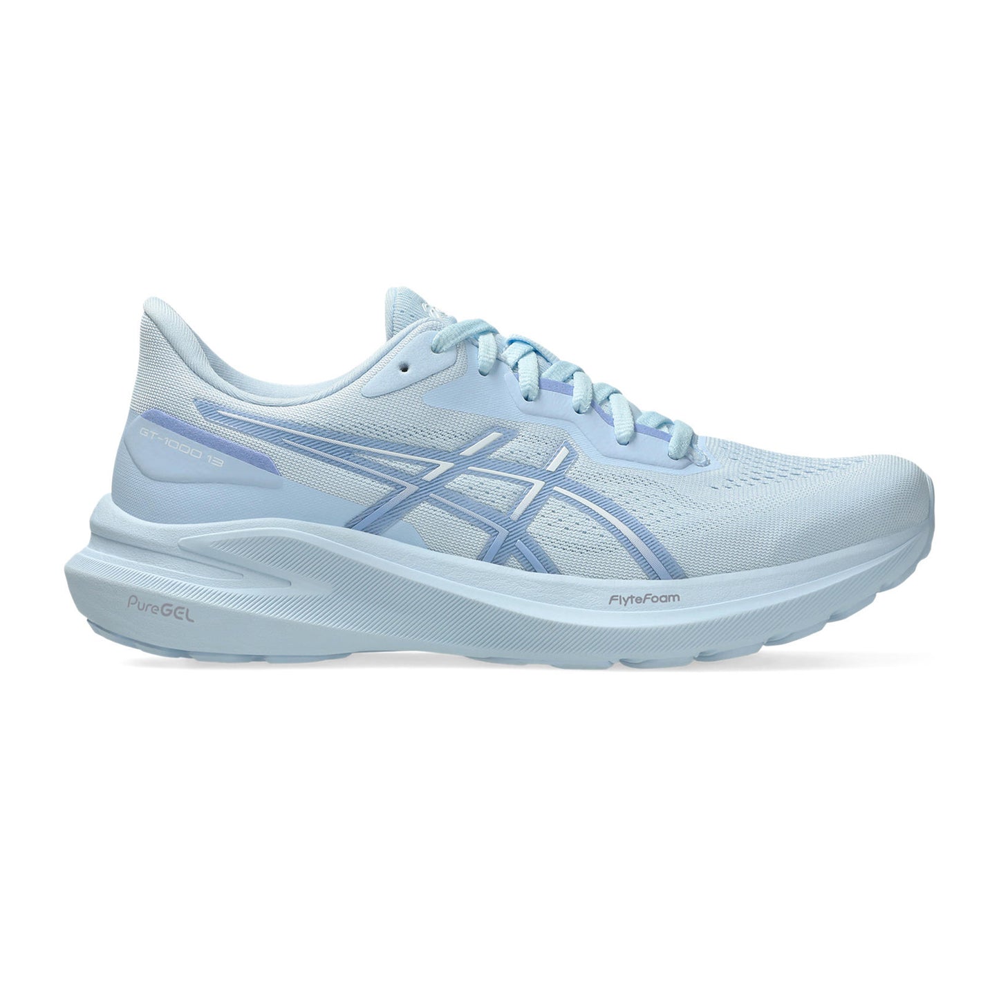 ASICS GT-1000 13 Stabilní obuv Dámy - světle modrá, fialová