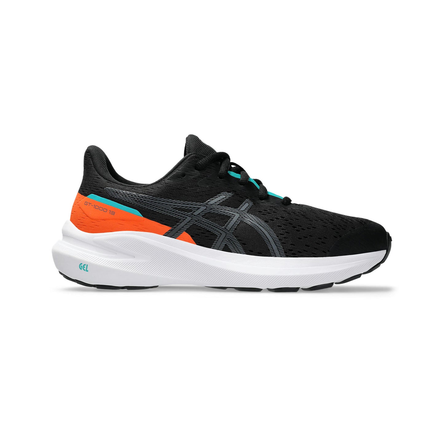ASICS GT-1000 13 GS Stabilní Obuv Děti-Černá,Šedá