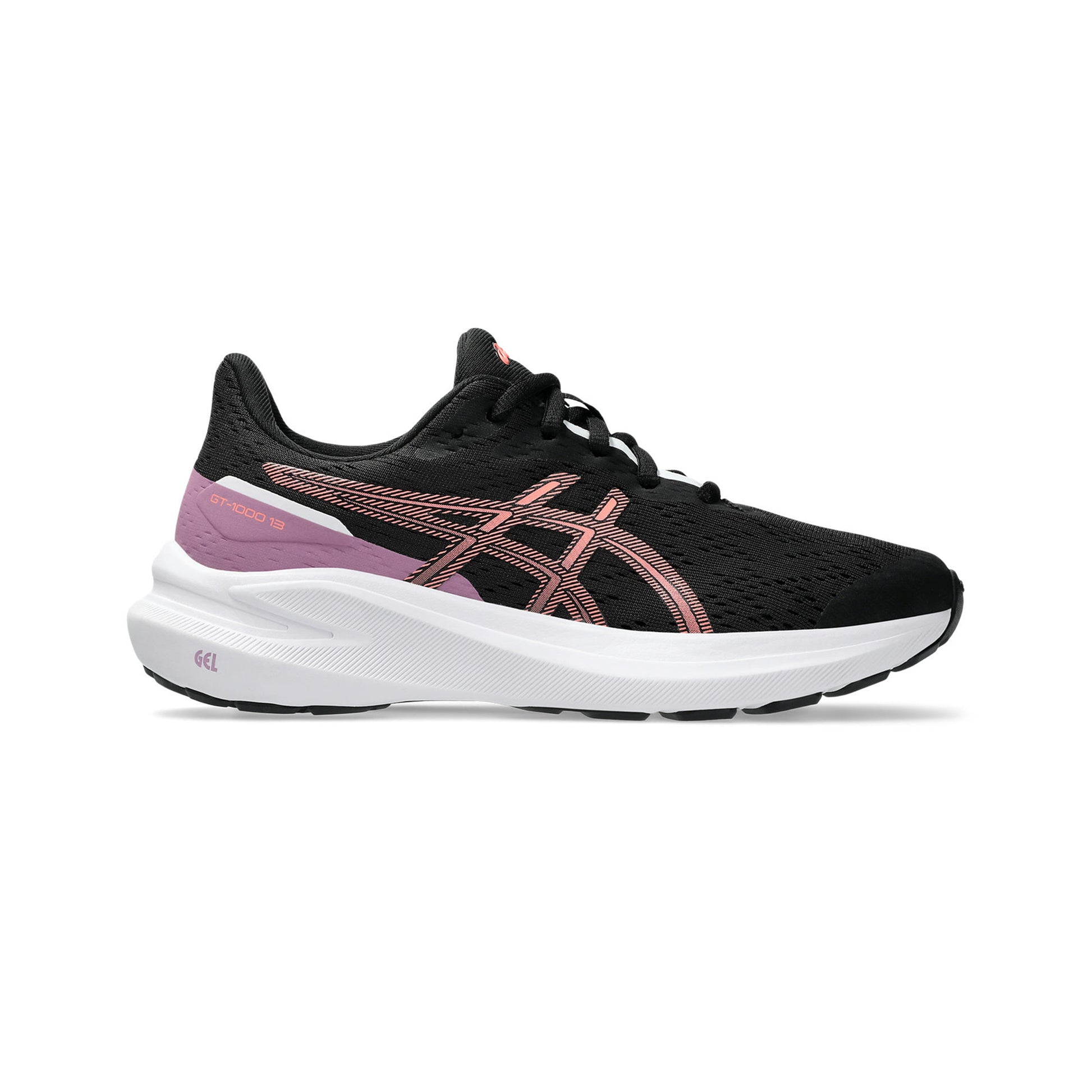 ASICS GT-1000 13 GS Stabilní Obuv Děti-Černá,Žlutá