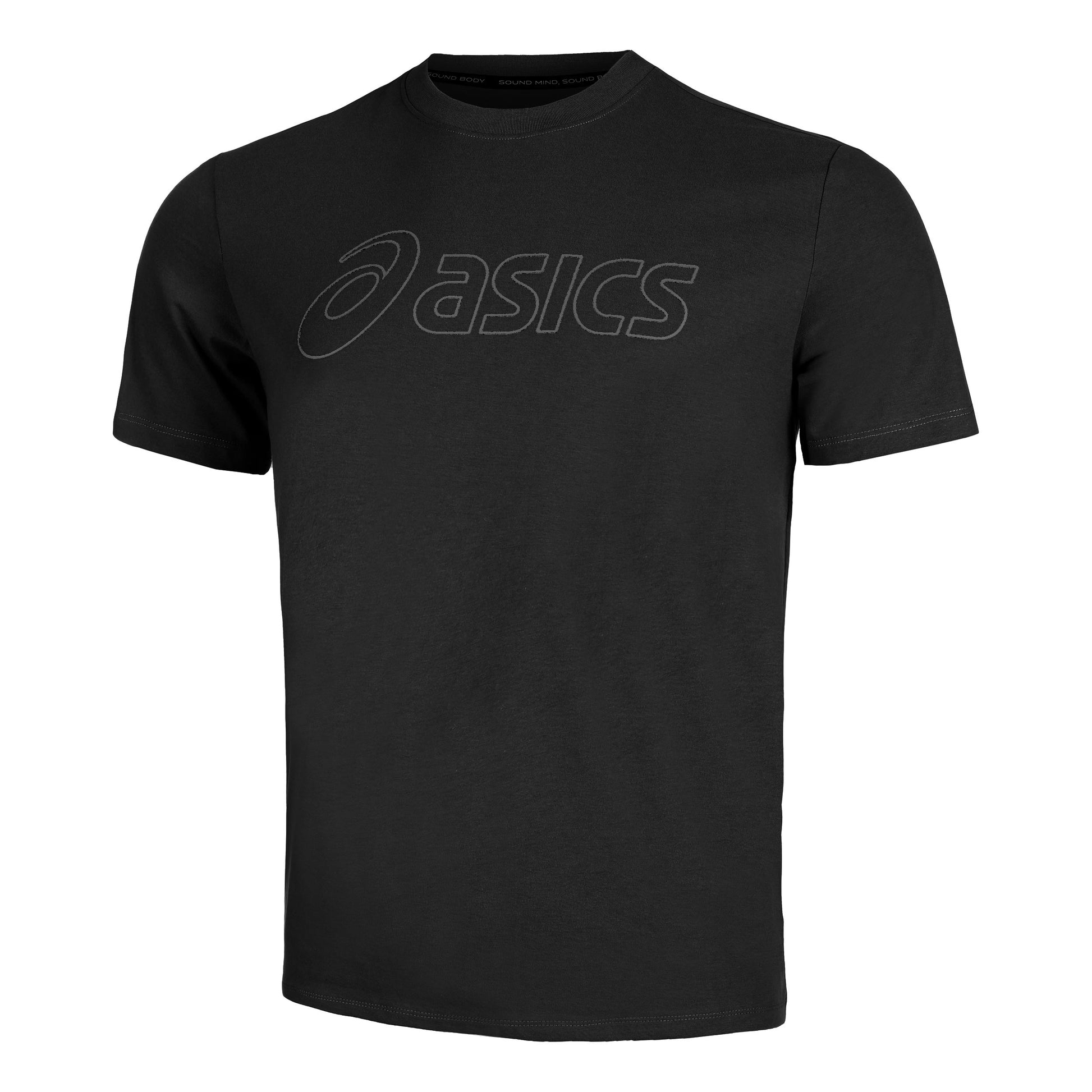 ASICS Logo Tričko Muži - šedá,